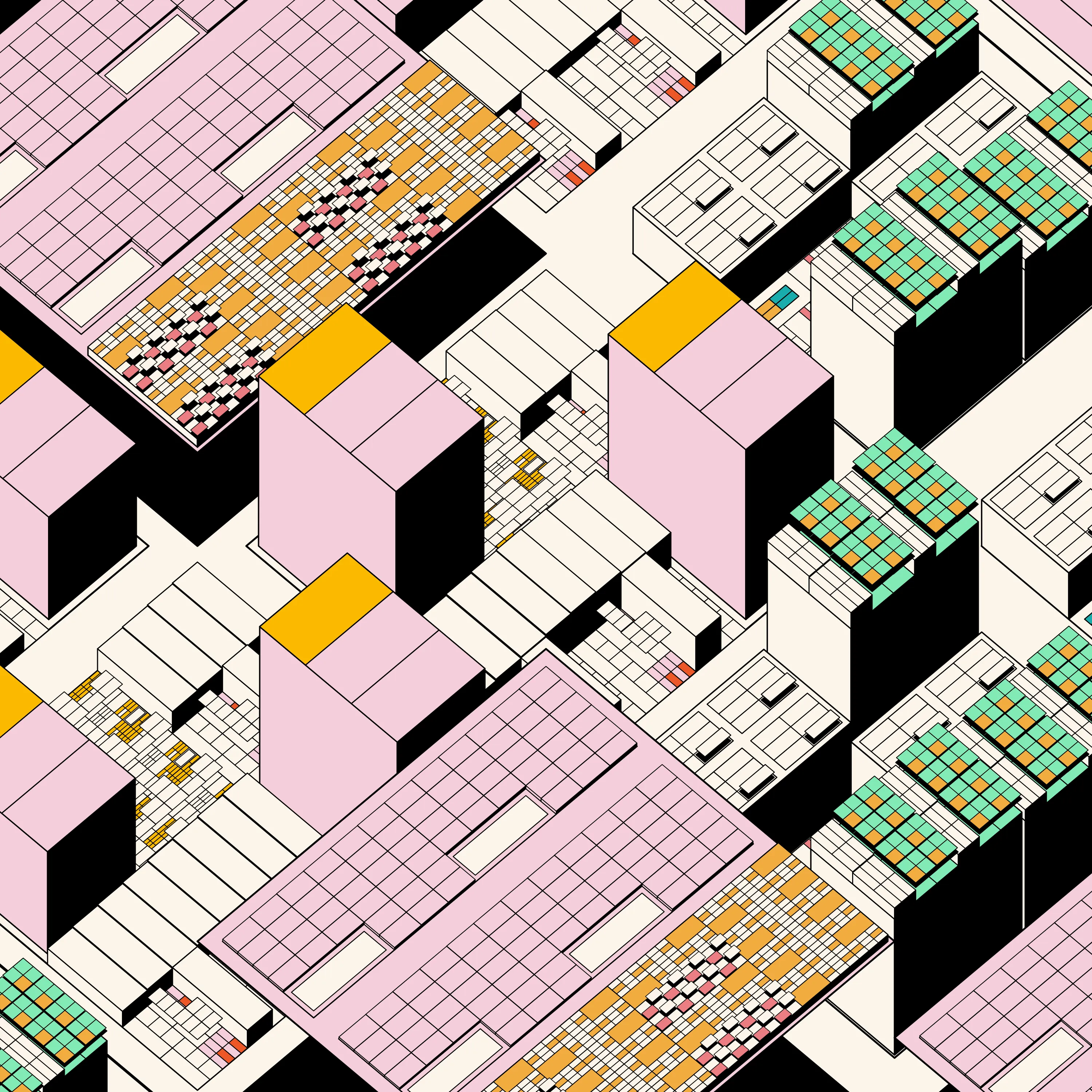 The Decagon is the infinitely evolving, always unique, and eternally open membership token of the Decaverse. Designed by Kjetil Golid.