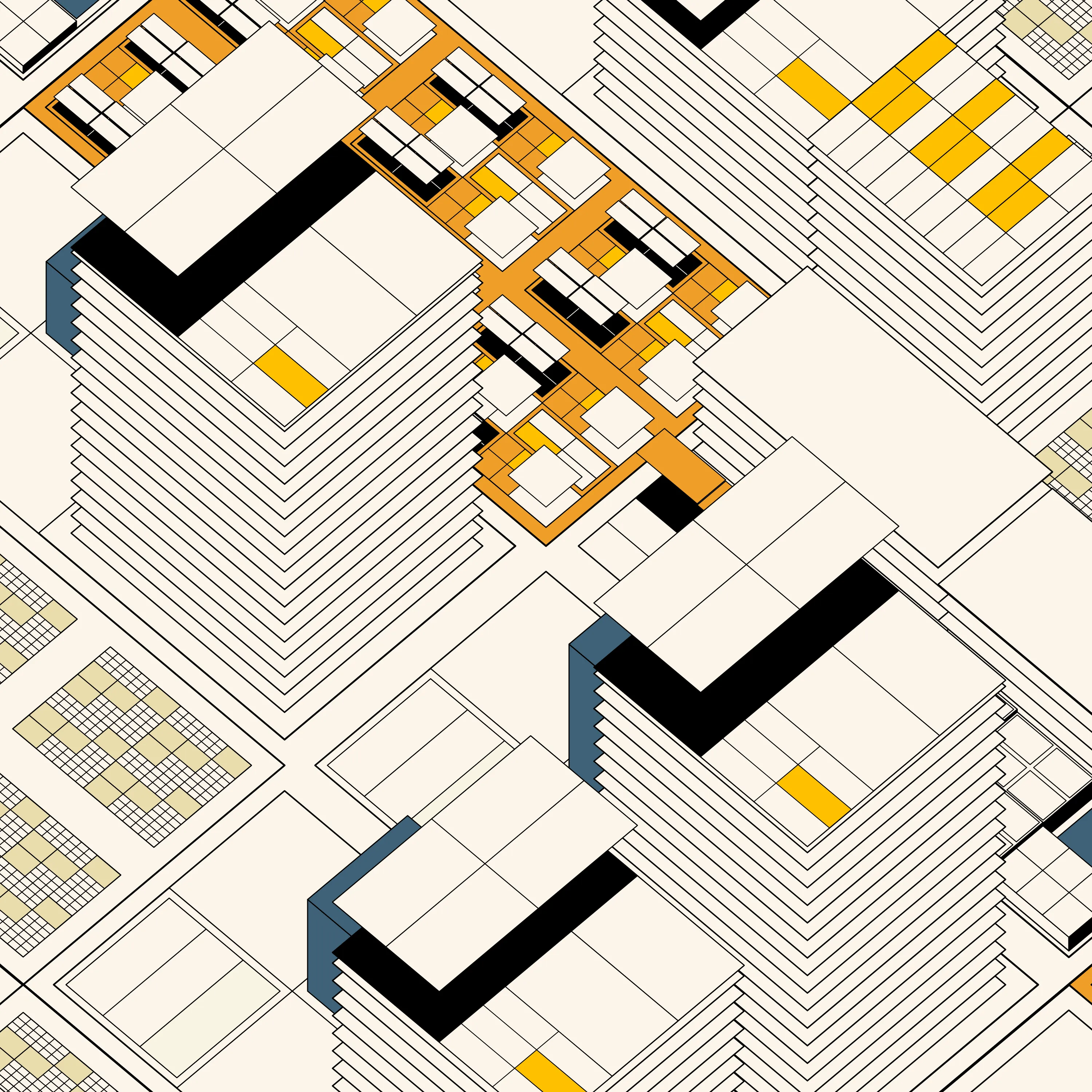 The Decagon is the infinitely evolving, always unique, and eternally open membership token of the Decaverse. Designed by Kjetil Golid.