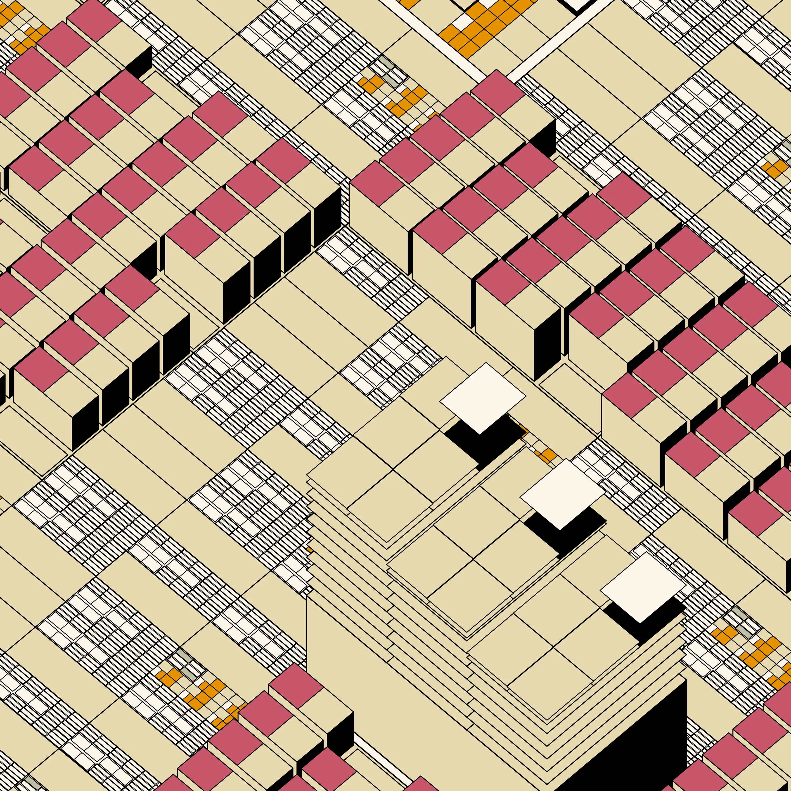 The Decagon is the infinitely evolving, always unique, and eternally open membership token of the Decaverse. Designed by Kjetil Golid.