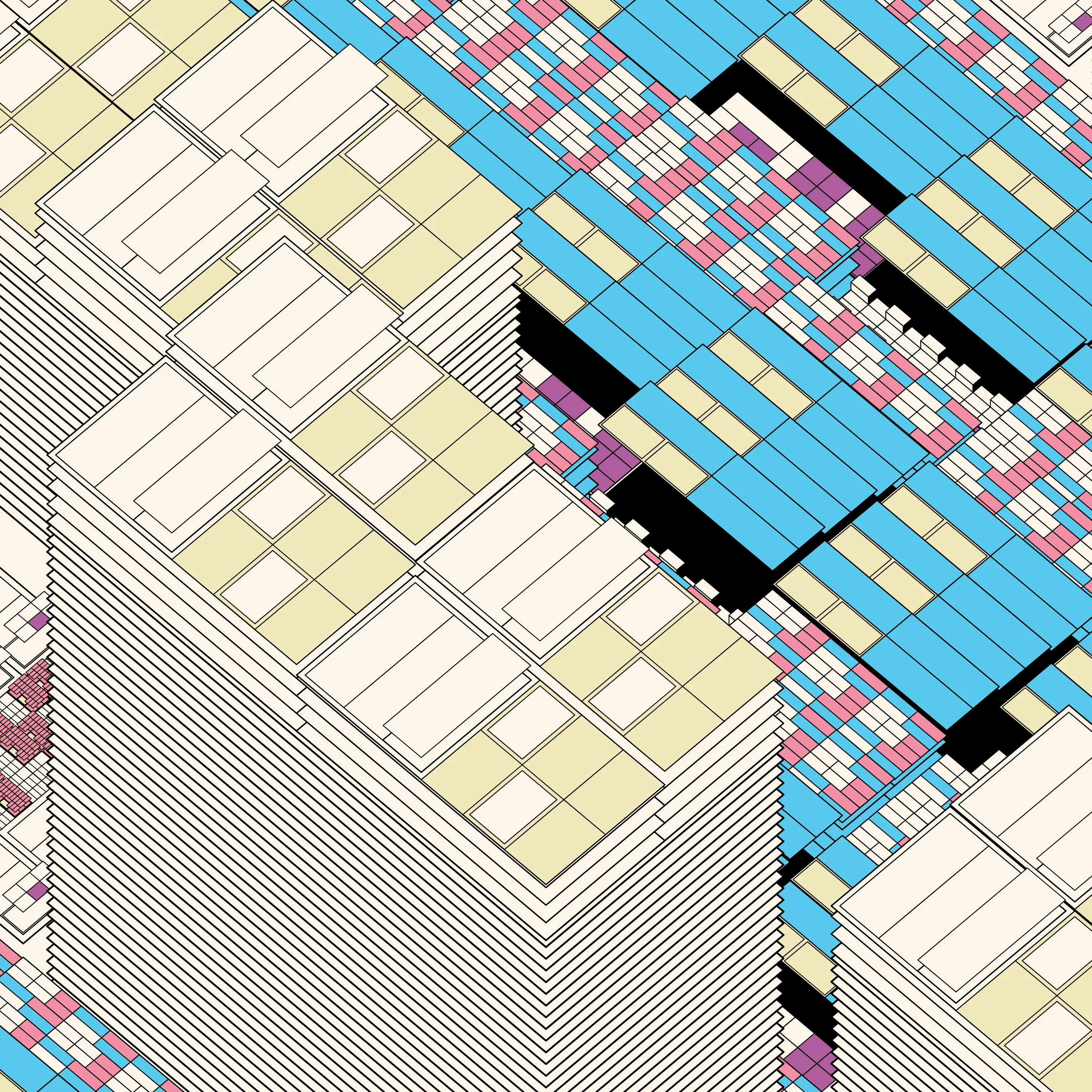 The Decagon is the infinitely evolving, always unique, and eternally open membership token of the Decaverse. Designed by Kjetil Golid.