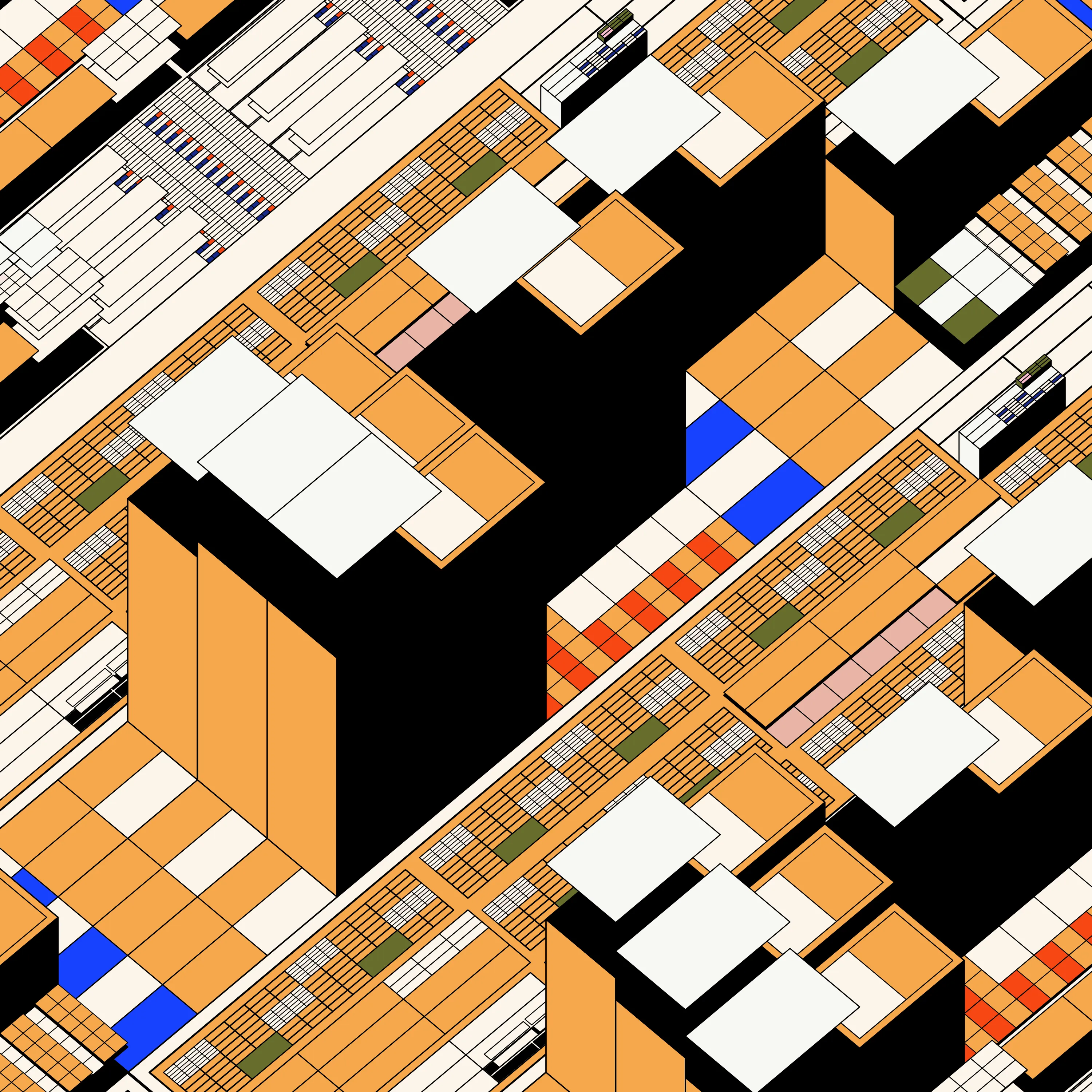 The Decagon is the infinitely evolving, always unique, and eternally open membership token of the Decaverse. Designed by Kjetil Golid.