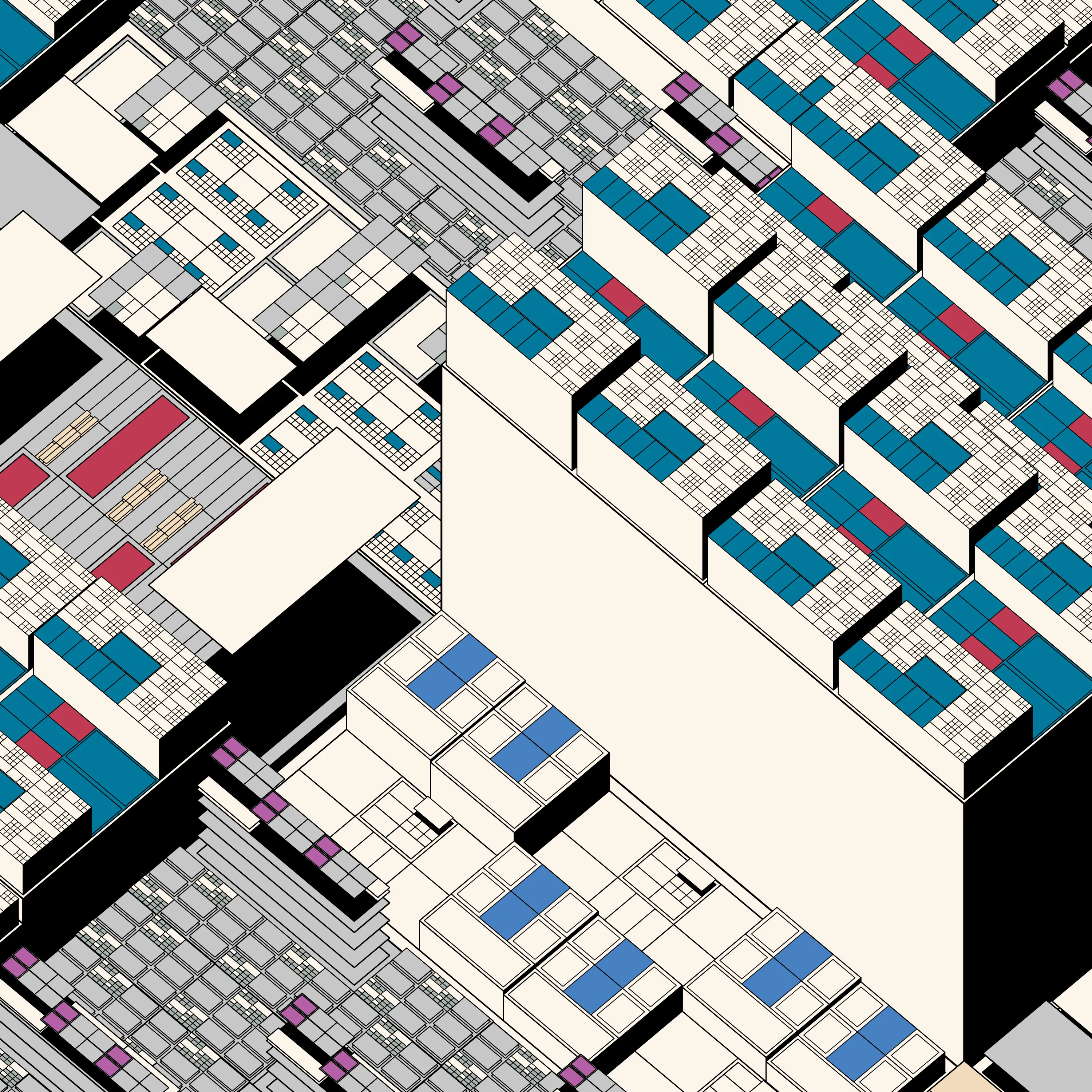 The Decagon is the infinitely evolving, always unique, and eternally open membership token of the Decaverse. Designed by Kjetil Golid.