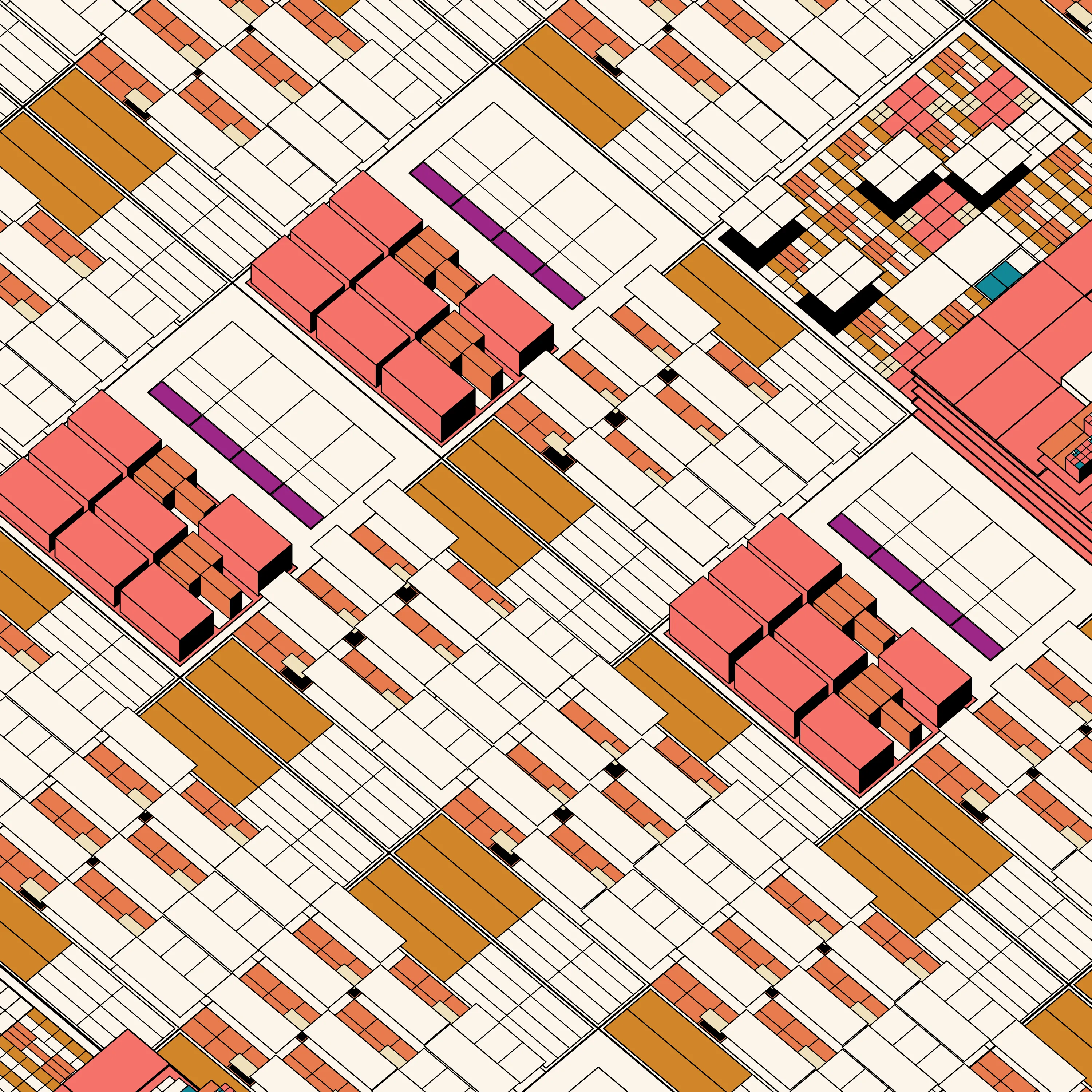 The Decagon is the infinitely evolving, always unique, and eternally open membership token of the Decaverse. Designed by Kjetil Golid.