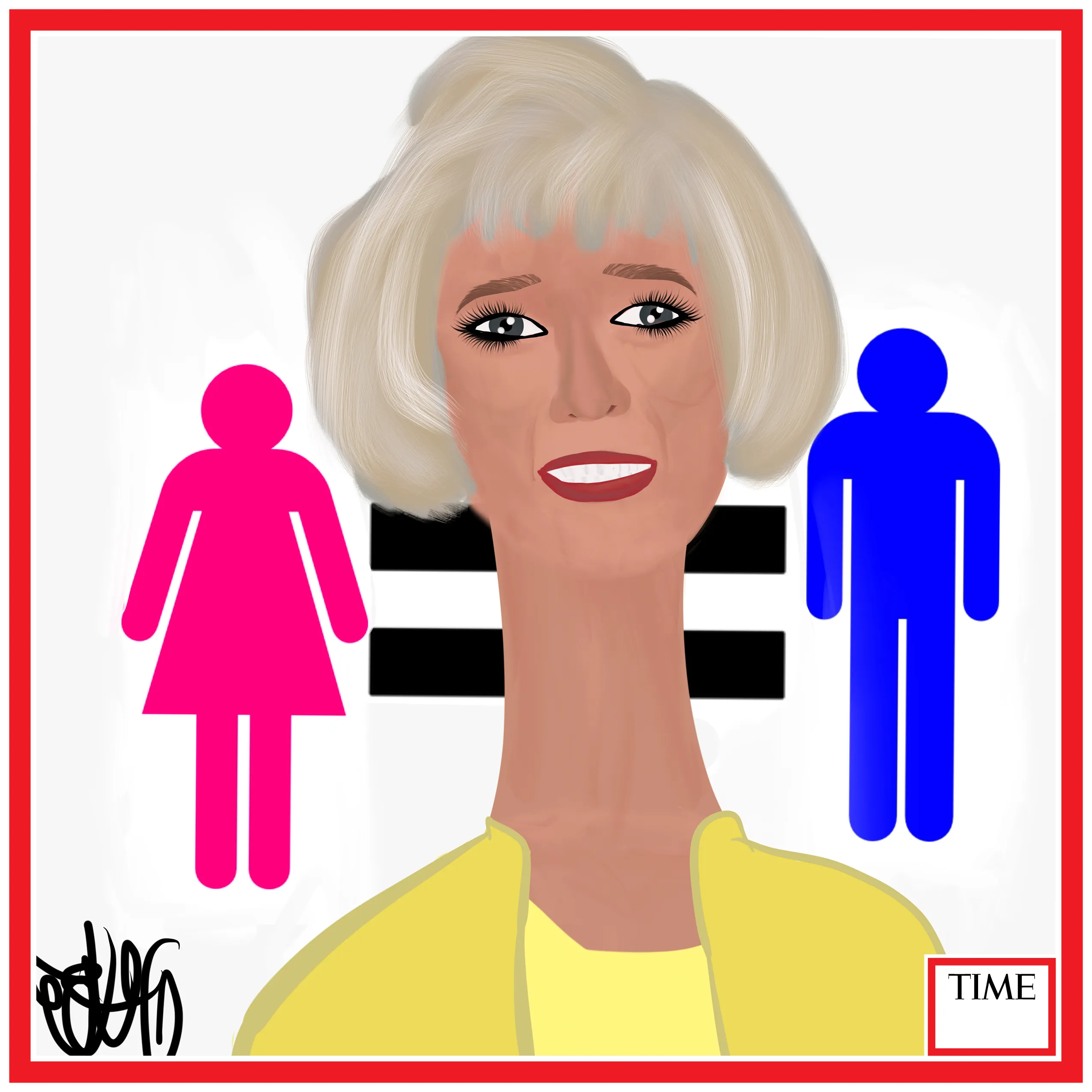 <2007>. Lilly Ledbetter by Nyla Hayes.

https://time.com/5793776/lilly-ledbetter-100-women-of-the-year/