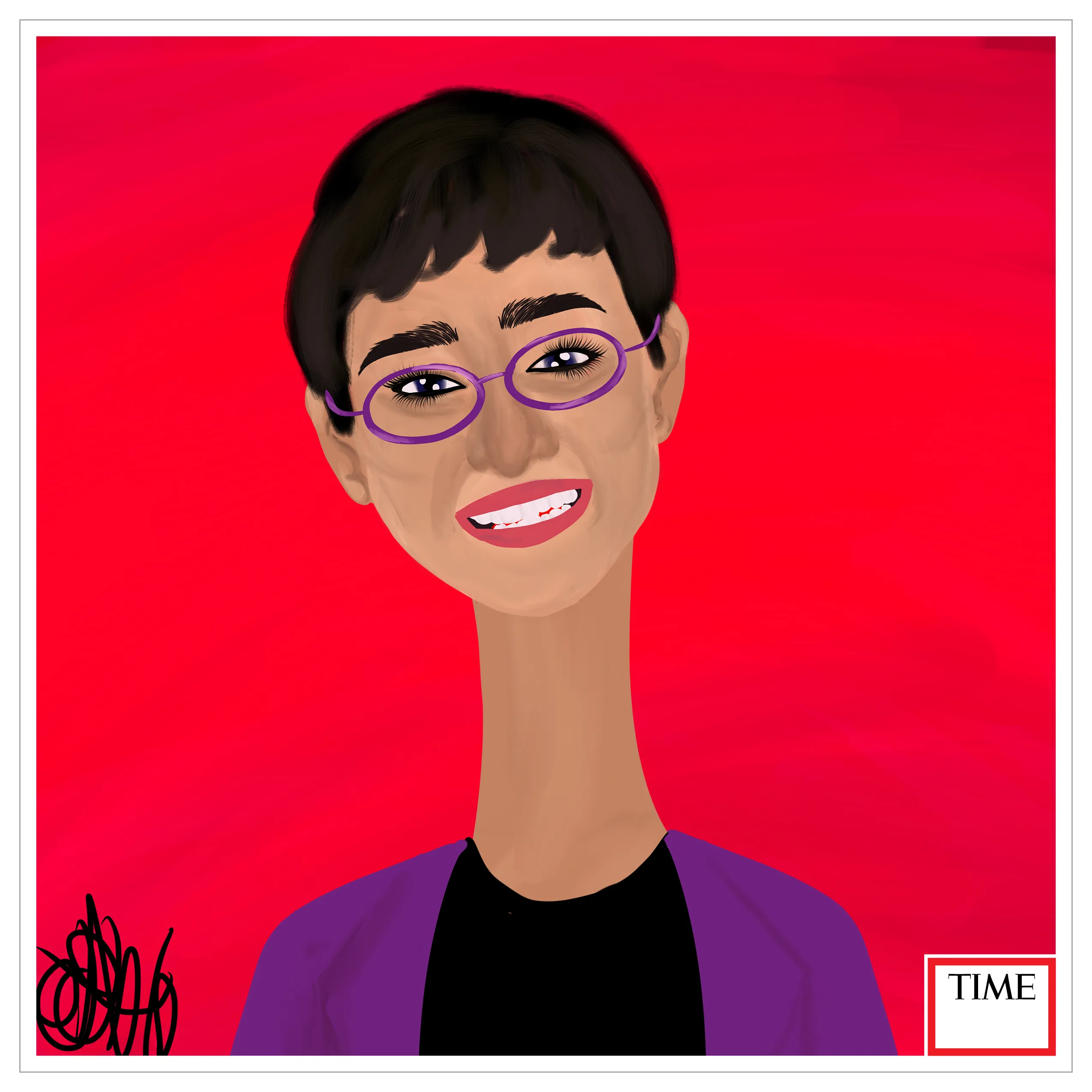 <2018>. Maria Ressa by Nyla Hayes.

https://time.com/5793800/maria-ressa-the-guardians-100-women-of-the-year/
