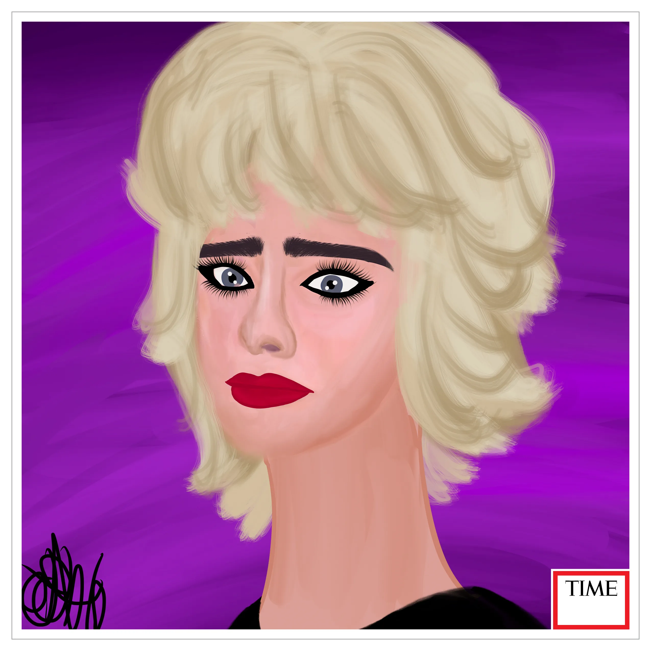 <1989>. Madonna by Nyla Hayes.

https://time.com/5793713/madonna-100-women-of-the-year/