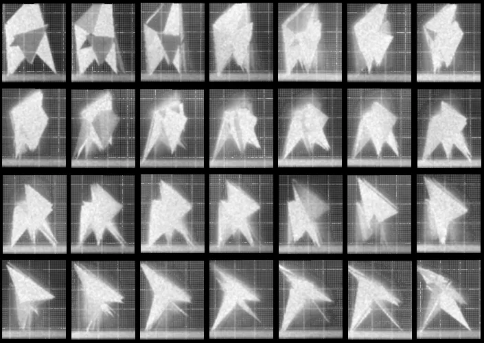 DEAFBEEF: Chronophotograph - Token 69

Chronophotograph is the companion collection to Vol. 2, Series 1 - Noumenon. This work is made in support of The Los Angeles County Museum of Art's Art and Technology Lab, in collaboration with Cactoid Labs, presented in dialogue with the chronophotopgraphic work of Eadweard Muybridge in the LACMA archives.

On a time locked schedule, a blockchain transaction can be triggered to metaphorically "capture" an observation of a Noumenon, minting a new ERC721 token in this companion series. The blocknumber serves as the seed for a deterministic program to generate an image in the style of Muybridge's chronophotographs, representing the attempt to transcend sensory limitations through the use of technology.

Viewers are encouraged to reflect on the perception of time, consensus reality, photography and blockchain as sources of objective truth, limitations thereof.
