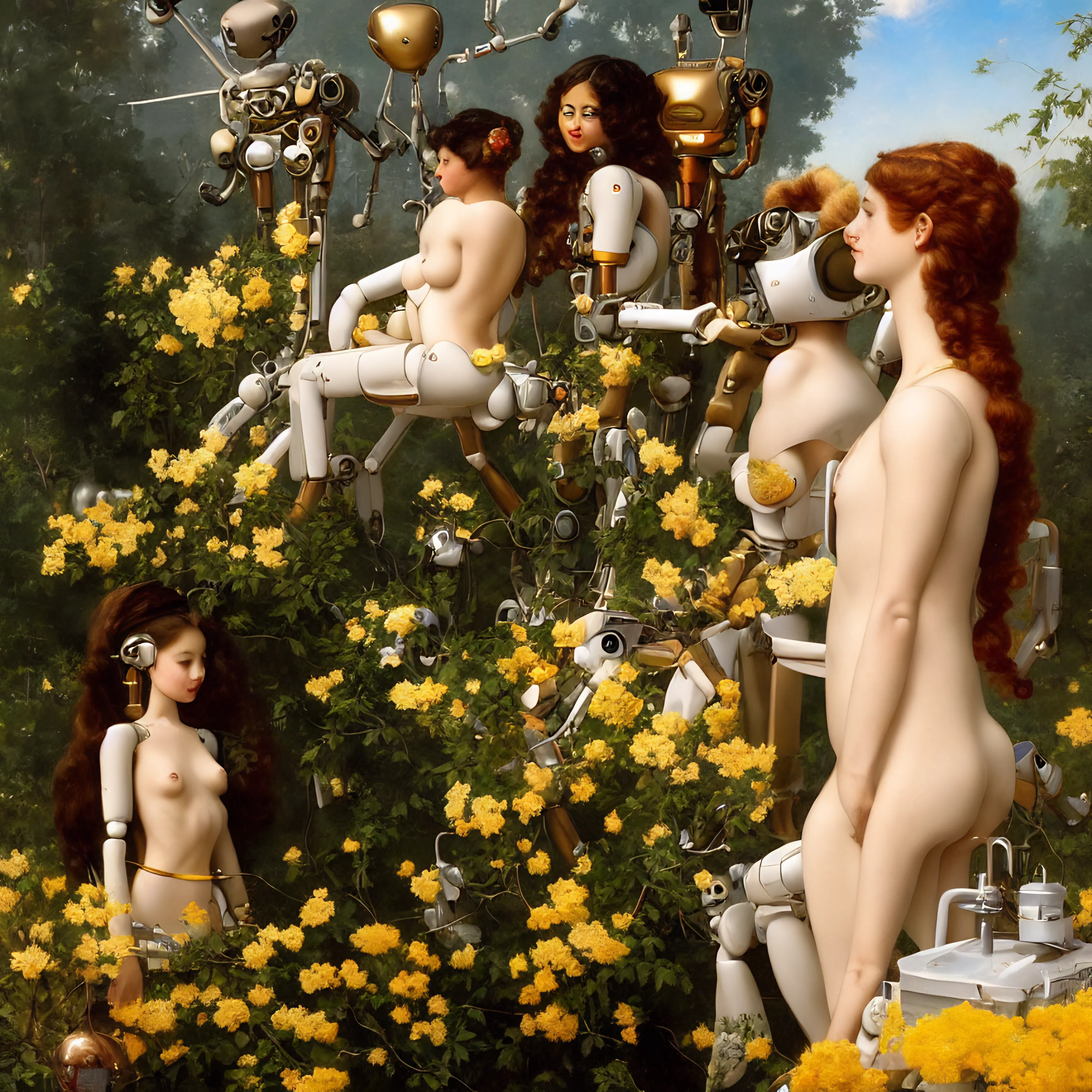 "Speciesism" by Obvious group 69 iterations 18/07/2023  
============================================================  
  
This collection explores the intimate relationship between human and machine. It invites the viewer to question the categorization of intelligent forms into species. As a result, this series questions our relationship towards other species, from the exploitation of animals to ensure our food chain, to the current debate around new rising forms of intelligence in the machine learning field. This series refers to the book by Philip K. Dick, “Do Androids Dream of Electric Sheep?”, particularly to the sexual scene after which the main character starts feeling empathetic for androids, a species he has been hunting until that moment. While science fiction has led us to personify AI, the recent research breakthroughs in this field leads to a display of excitement and fear towards these technologies. We are still far from having developed a new form of consciousness, but we should already ask ourselves if this is the ideal we wish to reach for, and if so, how we plan to interact with this new species.  
* * *  
  
*"Speciesism"* will be presented as fixed price on July 18, 2023, at 8 pm (CET) on https://0kai.k011.com, offering AI art followers an opportunity to acquire this remarkable, yet provocative collection.  
