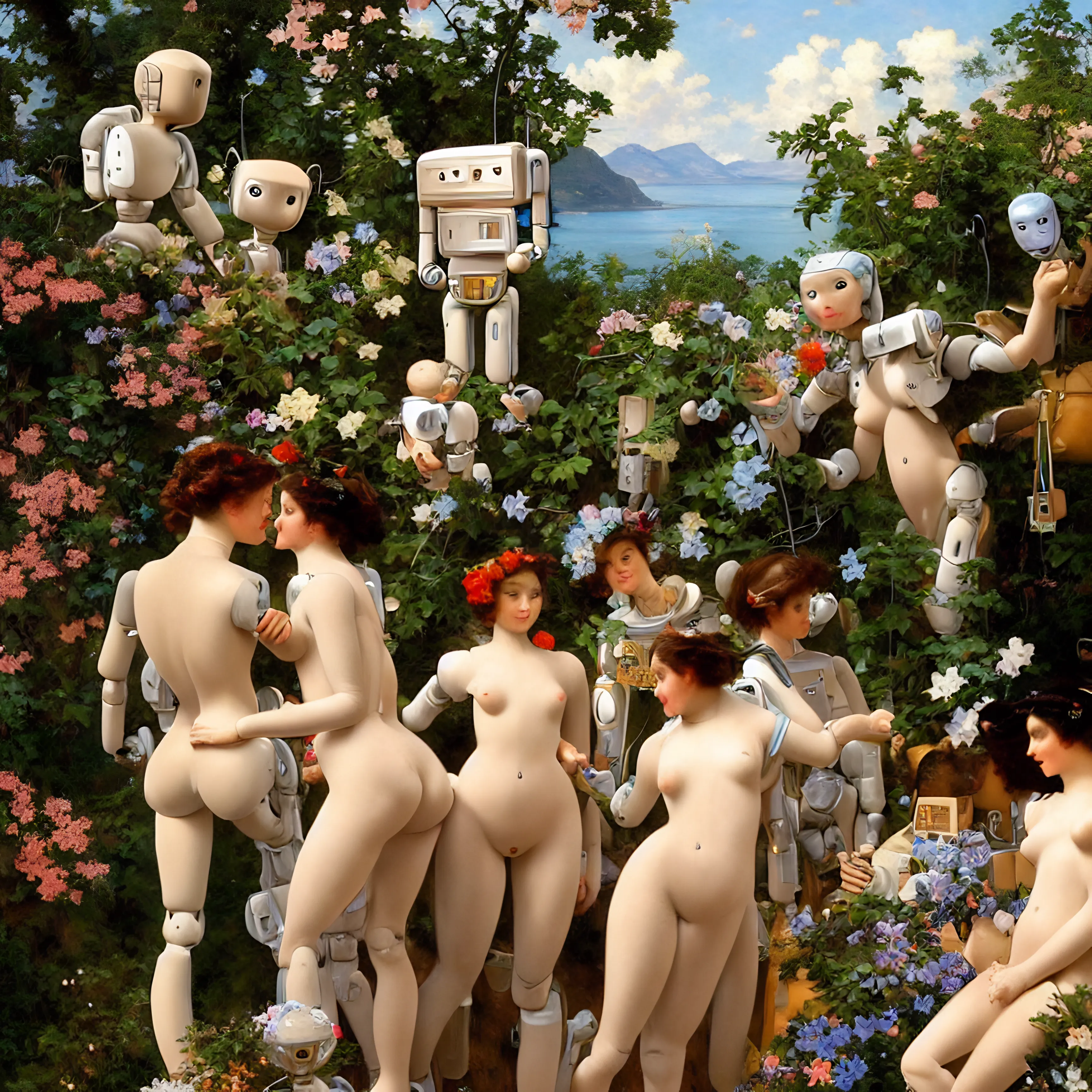 "Speciesism" by Obvious group 69 iterations 18/07/2023  
============================================================  
  
This collection explores the intimate relationship between human and machine. It invites the viewer to question the categorization of intelligent forms into species. As a result, this series questions our relationship towards other species, from the exploitation of animals to ensure our food chain, to the current debate around new rising forms of intelligence in the machine learning field. This series refers to the book by Philip K. Dick, “Do Androids Dream of Electric Sheep?”, particularly to the sexual scene after which the main character starts feeling empathetic for androids, a species he has been hunting until that moment. While science fiction has led us to personify AI, the recent research breakthroughs in this field leads to a display of excitement and fear towards these technologies. We are still far from having developed a new form of consciousness, but we should already ask ourselves if this is the ideal we wish to reach for, and if so, how we plan to interact with this new species.  
* * *  
  
*"Speciesism"* will be presented as fixed price on July 18, 2023, at 8 pm (CET) on https://0kai.k011.com, offering AI art followers an opportunity to acquire this remarkable, yet provocative collection.  
