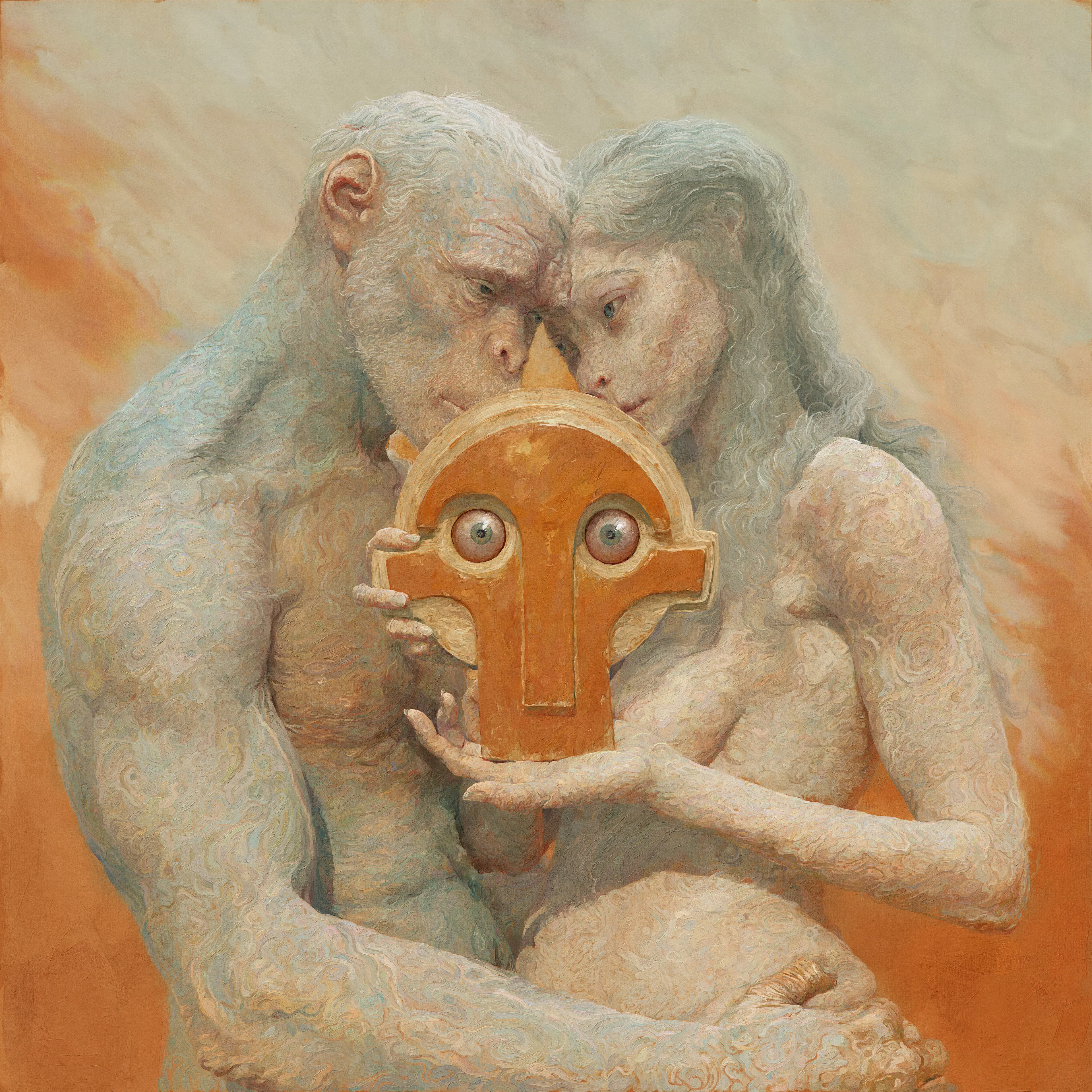 An Observation made within Sam Spratt's "IX. The Monument Game" - Oedipus's encounter with his mother carries a potent blend of curiosity and foreboding. As their eyes meet, a palpable tension unfurls. His gaze, seeking answers, inadvertently reveals an unspoken connection. The air thickens with a mix of recognition and unease, a momentous collision of fate and the human desire to understand it. Oedipus's searching eyes mirror his inner turmoil, torn between the past and an uncertain future. In that charged instant, the veil of ignorance flutters, hinting at truths both p