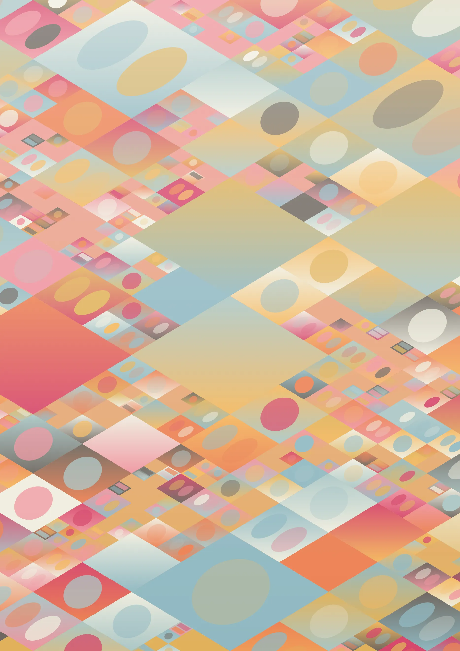 Fields of Color by Cryptobauhaus is a generative art project. The artwork is inspired by circle irrigation fields that dot the landscape across the United States. The algorithm generates a unique piece of art with multiple traits and dozens of variations, ensuring a unique piece for your collection.
