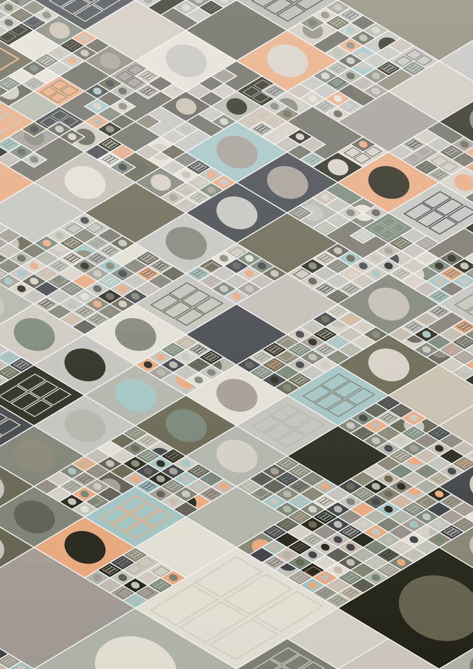 Fields of Color by Cryptobauhaus is a generative art project. The artwork is inspired by circle irrigation fields that dot the landscape across the United States. The algorithm generates a unique piece of art with multiple traits and dozens of variations, ensuring a unique piece for your collection.
