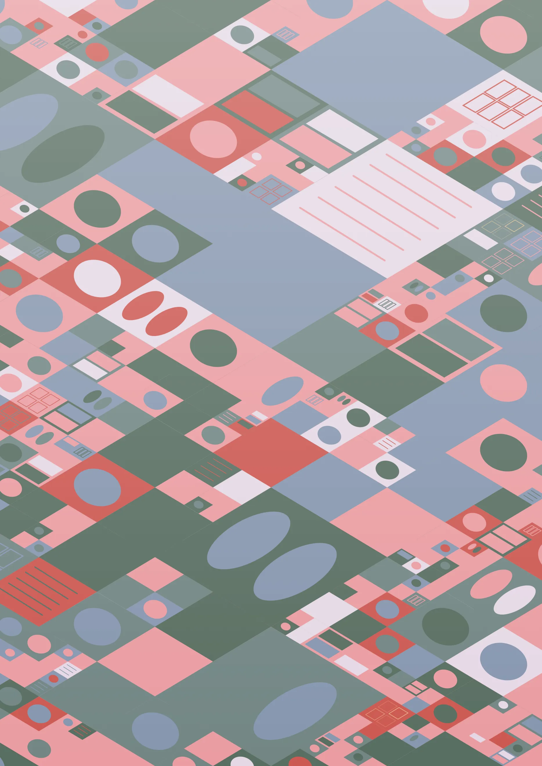 Fields of Color by Cryptobauhaus is a generative art project. The artwork is inspired by circle irrigation fields that dot the landscape across the United States. The algorithm generates a unique piece of art with multiple traits and dozens of variations, ensuring a unique piece for your collection.