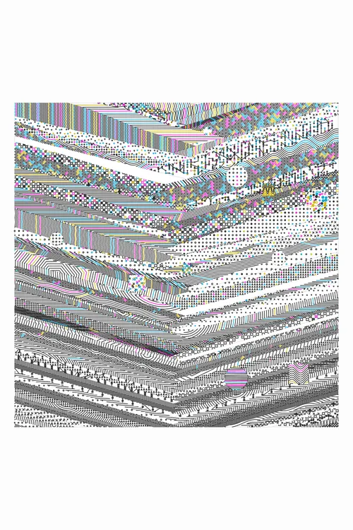James Merrill’s “Chaos Blocks” drawings explore the tension between order and chaos. Each drawing in the series is reminiscent of a geological drawing, and we see them created on the screen as each layer draws on top of the next. After the layers are created, each is filled with an unexpected, vibrant pattern. James is reacting against the inhuman perfection that often characterizes visual art created through machines. With this focus, his work has a strong relationship to many of the first plotter drawings created in the 1960s that explored randomness to circumvent precision. James amplifies this further with his library of dense and meticulous patterns.

“Chaos Blocks” is a software NFT, but the first collector of each edition will receive the corresponding plotter drawing shipped directly from the artist’s studio. Each software NFT includes millions of other images beyond the primary image for each edition. The software NFT and the plotter drawing aren’t linked together; the NFT can continue to be collected on a secondary market without the drawing. Click on the artwork or press the enter/return key to generate a new image with a different random seed value.

The image you see on the main artwork page on Feral File is the plotter drawing for the artist-proof (AP). Compare this image of the drawing to the corresponding software version of the AP to see how the software image and the plotted drawing are related. Because the artists are using a range of papers and inks, the software and physical drawings are delightfully different.  

The “Chaos Blocks” drawings are 45.7 × 61 cm (18 × 24 inches) on Strathmore Bristol 400. They are drawn with Staedtler Triplus Fineliner pens.