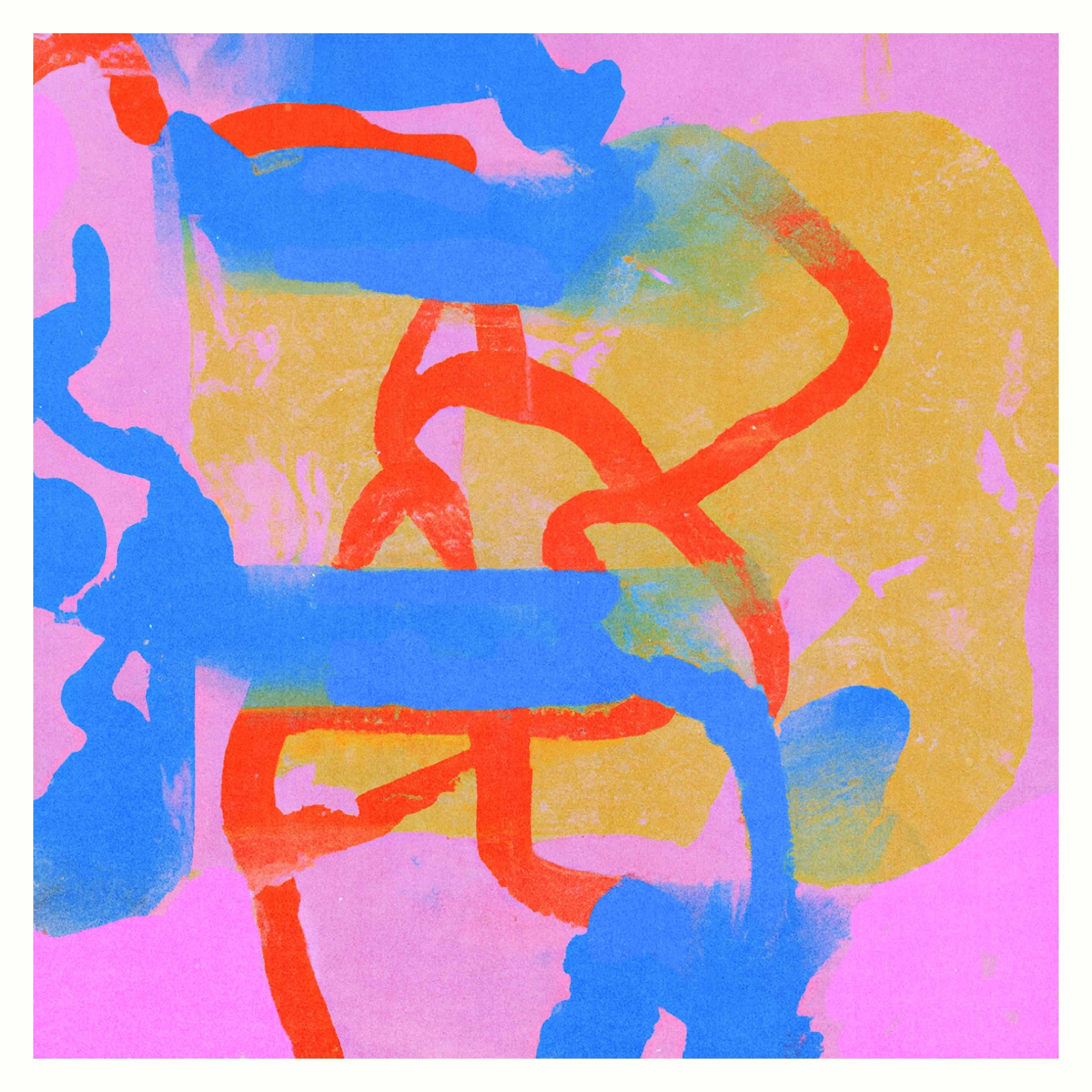 Created in collaboration with AI trained on gestural paintings made by Linda Dounia  (8334 × 8334 px)