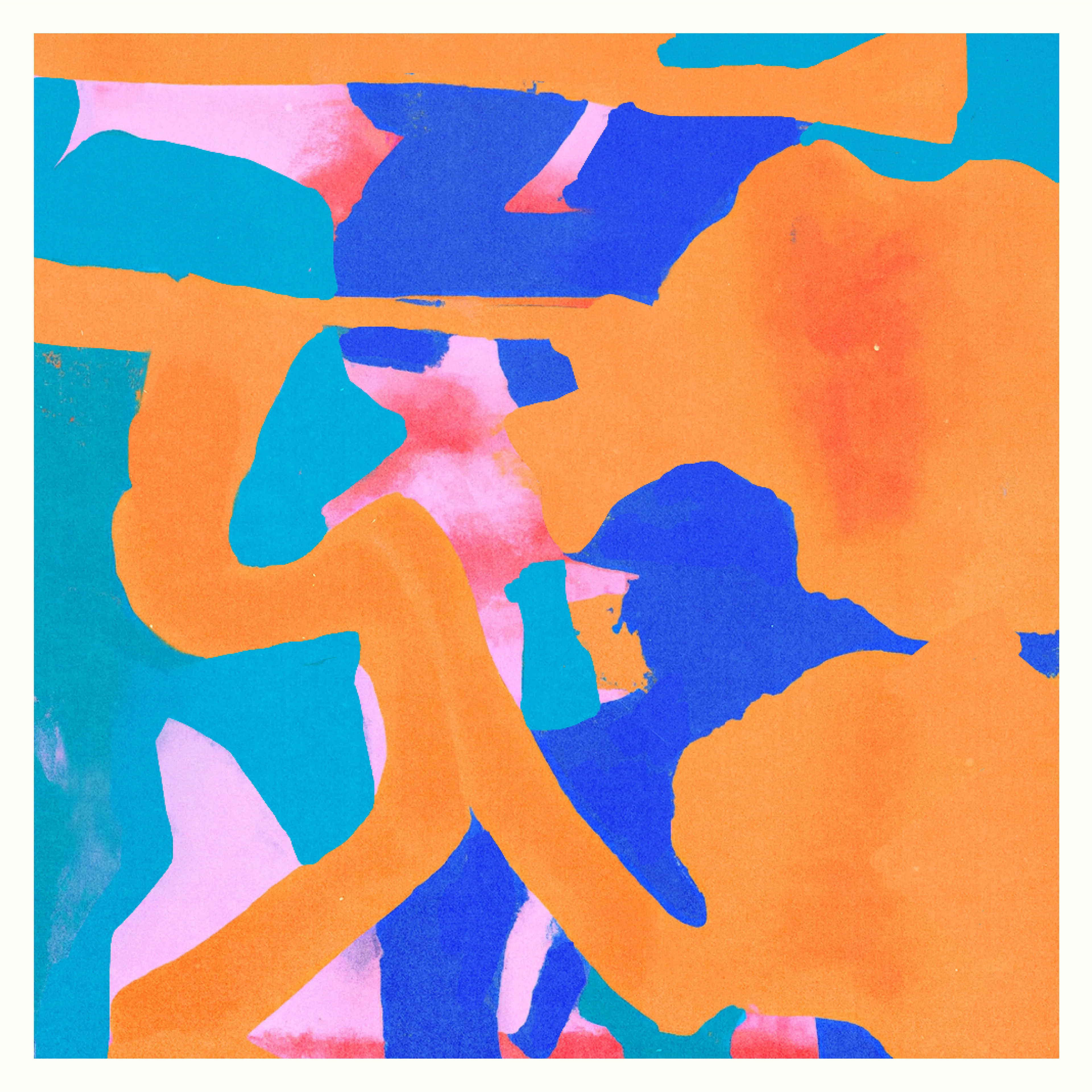 Created in collaboration with AI trained on gestural paintings made by Linda Dounia  (8334 × 8334 px)