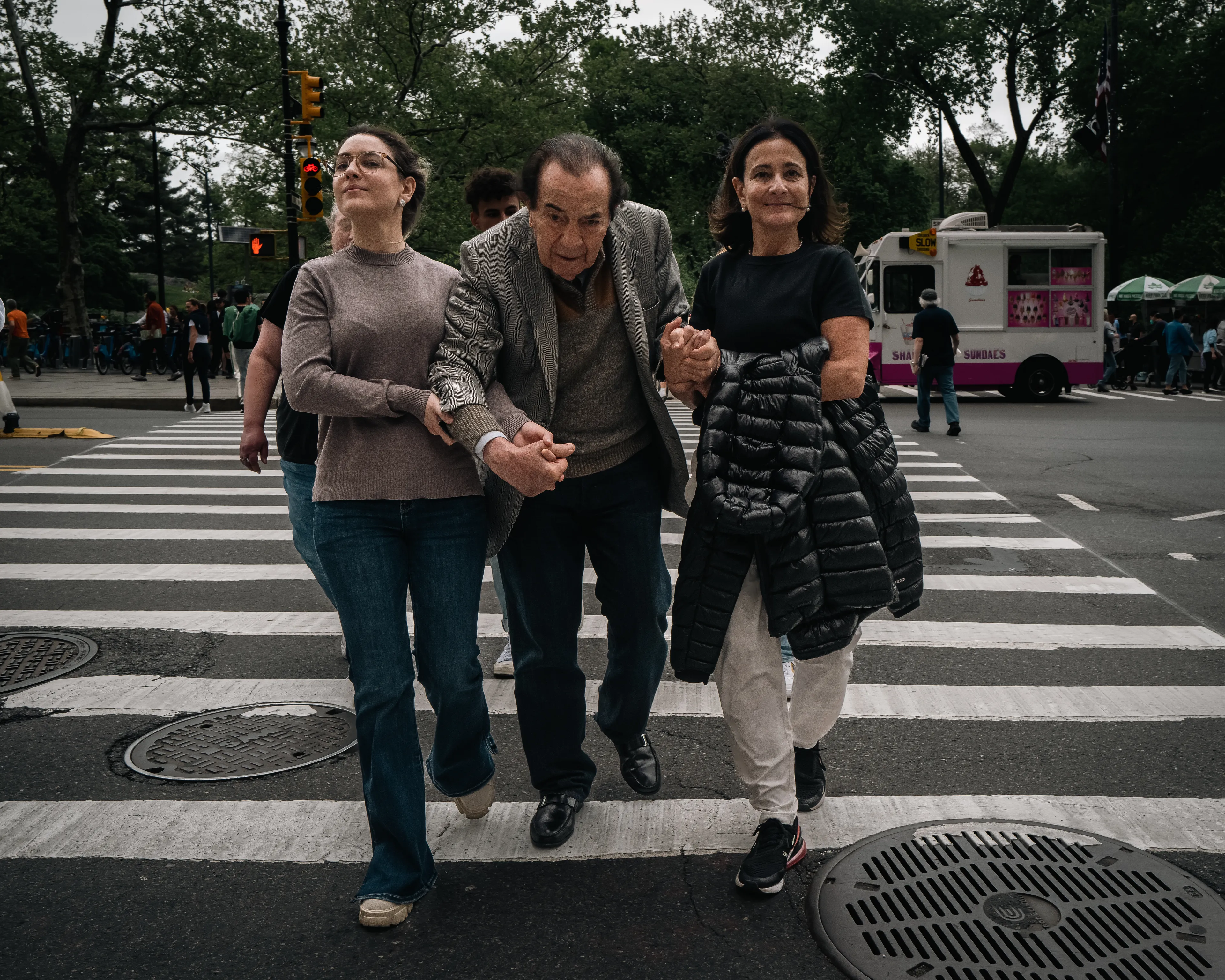 May 14, 2022

City-Dads:

As I roam the City streets, with my camera in hand, I find myself lost on this concrete playground. Everything is so big, larger than life. And in a snap, I am once again a child. Playful and unstoppable, just like when I played superheroes.

Yet, at the same time, I feel so vulnerable and scared inside. Afraid of stumbling upon a demon in some unforeseen corner of my mind. Then, I remember your figure, I can see you all around. Your melodic voice and gregarious smile. But it is just a mirage. You are back home, and I am a grown man, capable of facing the world on his own. Still, if you only knew how much I wish you were here, to play with me, to protect me, or just to be by my side right now…Dad.