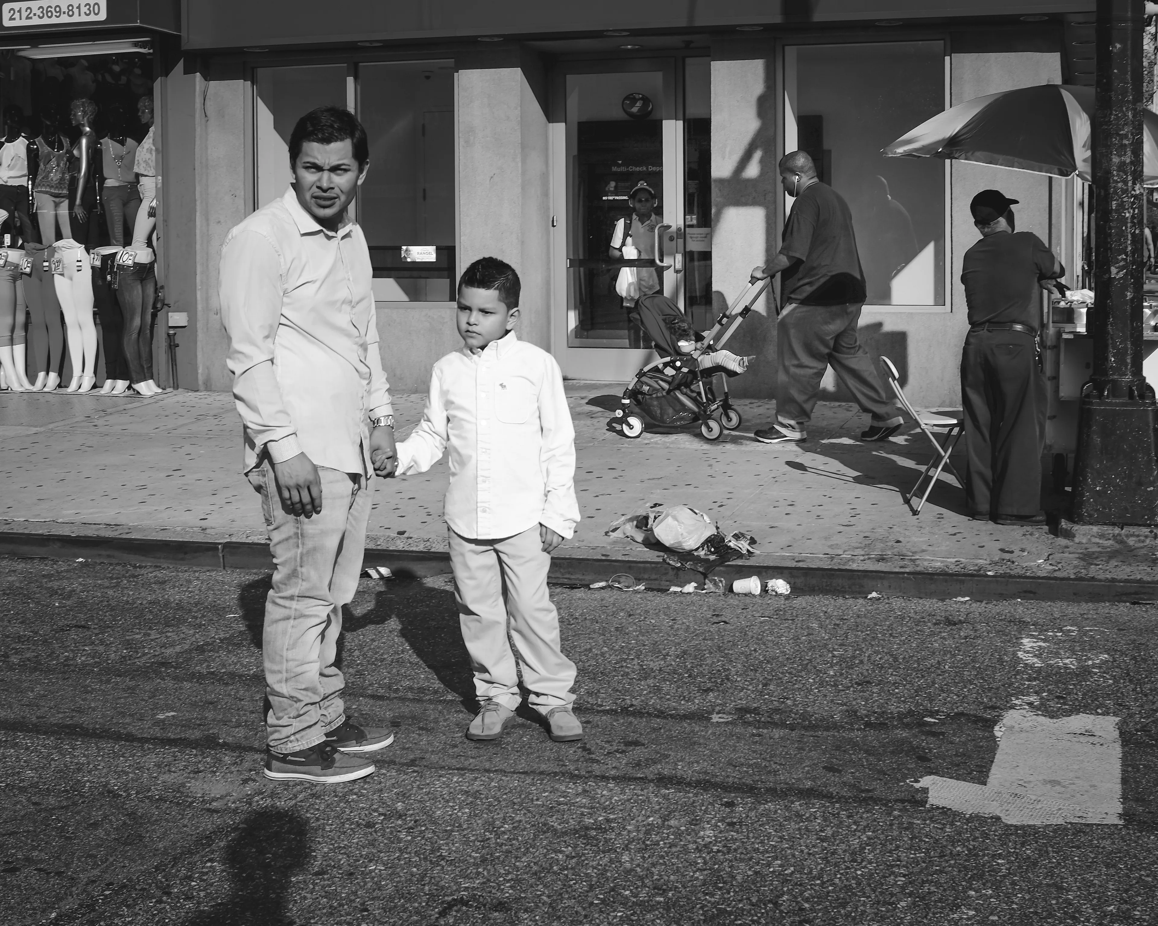 May 1, 2014

City-Dads:

As I roam the City streets, with my camera in hand, I find myself lost on this concrete playground. Everything is so big, larger than life. And in a snap, I am once again a child. Playful and unstoppable, just like when I played superheroes.

Yet, at the same time, I feel so vulnerable and scared inside. Afraid of stumbling upon a demon in some unforeseen corner of my mind. Then, I remember your figure, I can see you all around. Your melodic voice and gregarious smile. But it is just a mirage. You are back home, and I am a grown man, capable of facing the world on his own. Still, if you only knew how much I wish you were here, to play with me, to protect me, or just to be by my side right now…Dad.