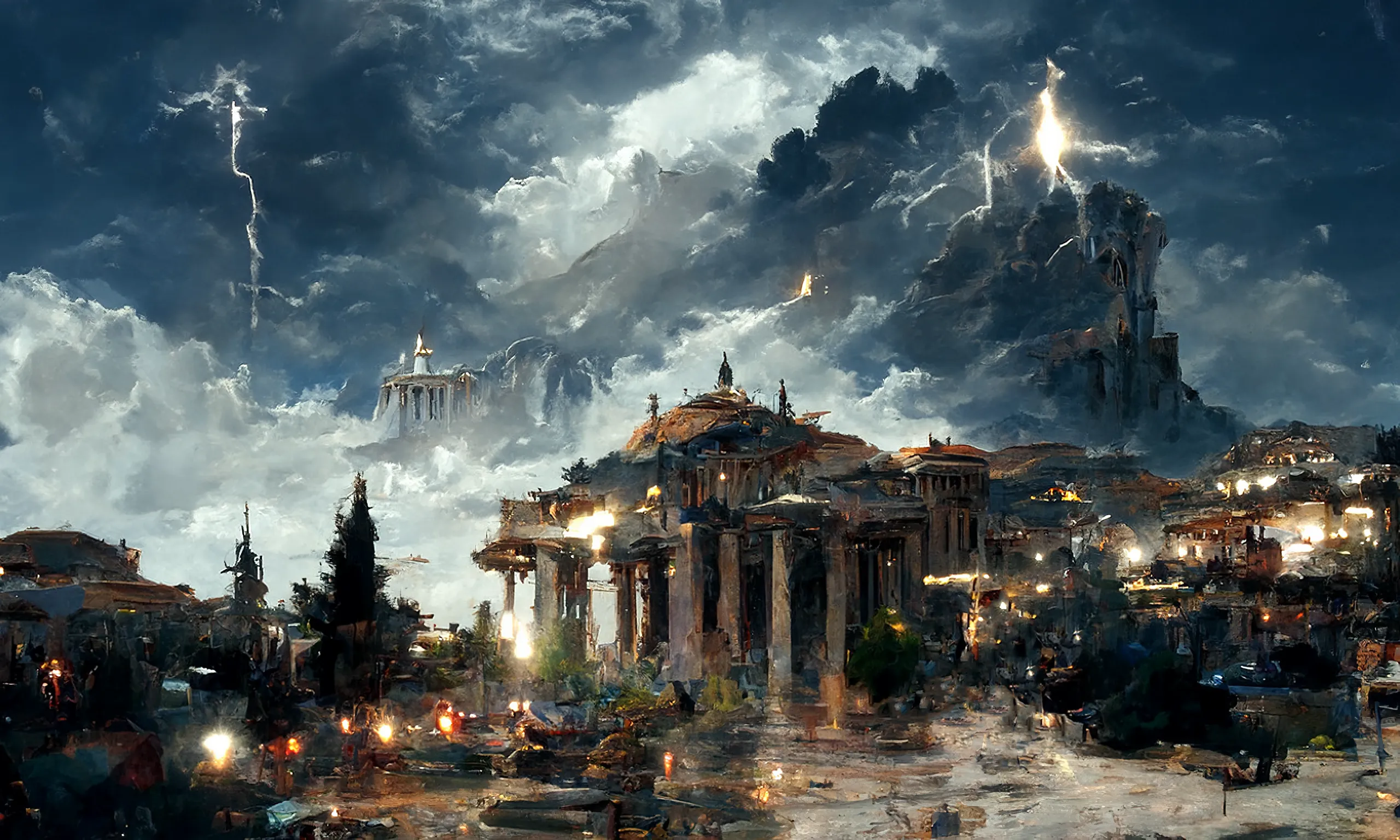 "Dusk" explores the beauty of historical and mythical civilizations that have dominated the world for millennia and then suddenly disappeared. From dawn to dusk.
These highly curated generative AI artworks invite the viewer into a world of discovery between reality and legends. 