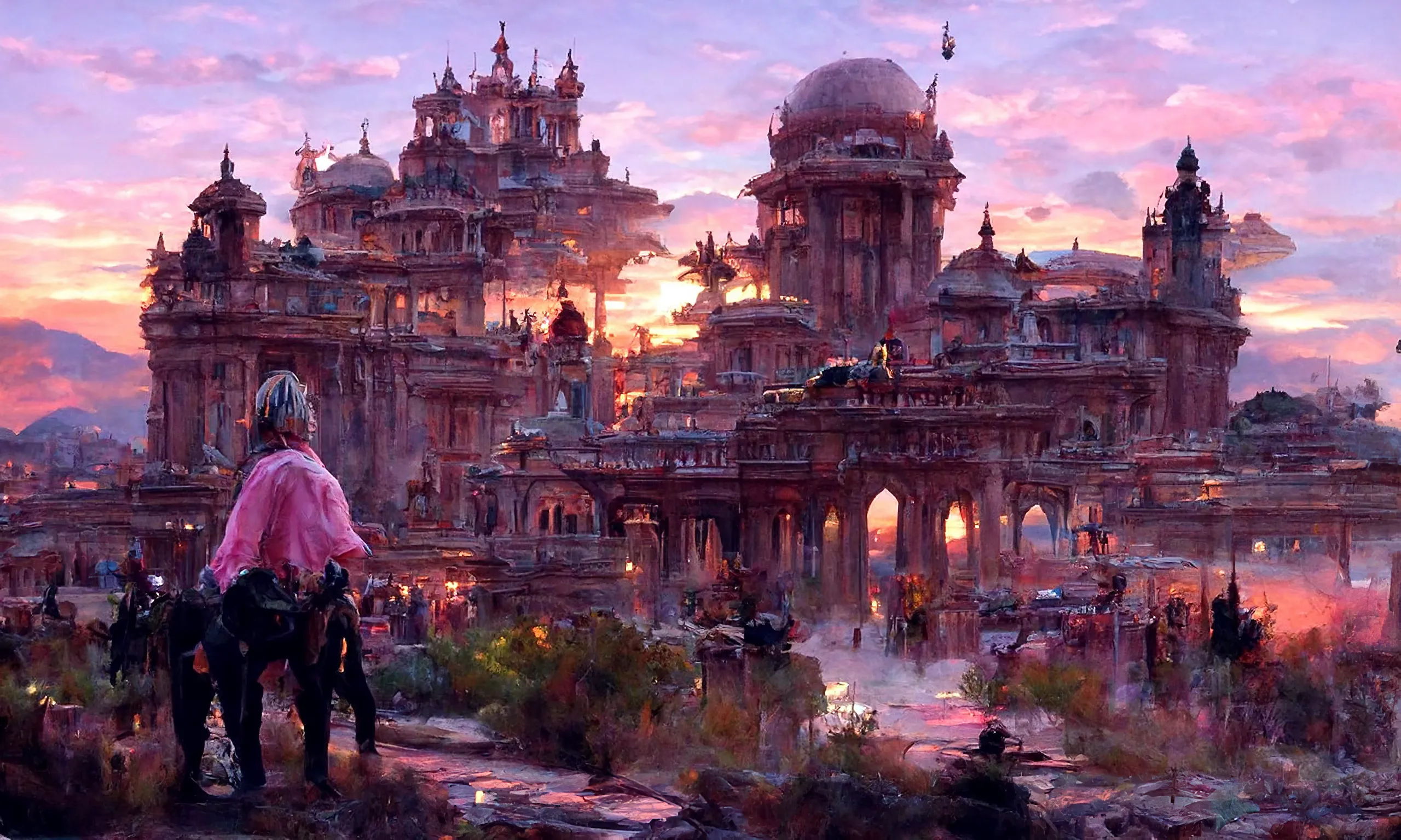 "Dusk" explores the beauty of historical and mythical civilizations that have dominated the world for millennia and then suddenly disappeared. From dawn to dusk.
These highly curated generative AI artworks invite the viewer into a world of discovery between reality and legends. 