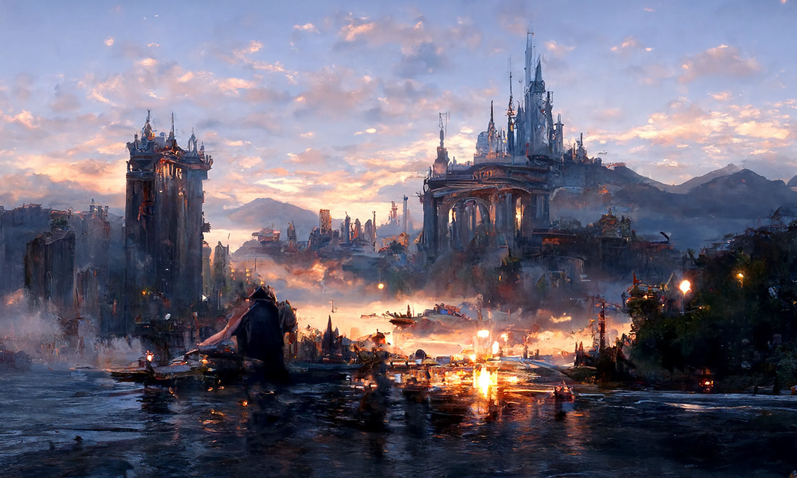 "Dusk" explores the beauty of historical and mythical civilizations that have dominated the world for millennia and then suddenly disappeared. From dawn to dusk.
These highly curated generative AI artworks invite the viewer into a world of discovery between reality and legends. 