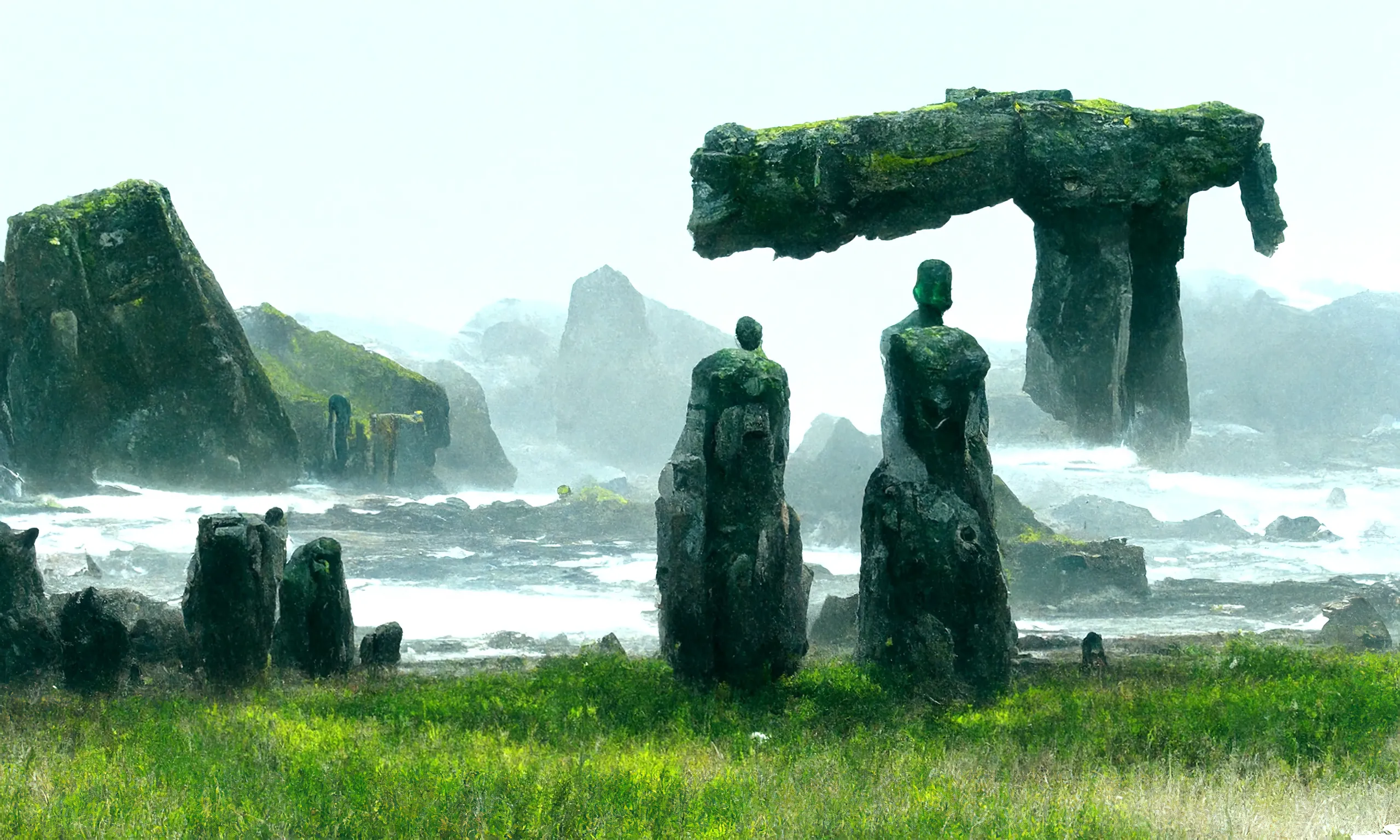 "Dusk" explores the beauty of historical and mythical civilizations that have dominated the world for millennia and then suddenly disappeared. From dawn to dusk.
These highly curated generative AI artworks invite the viewer into a world of discovery between reality and legends. 