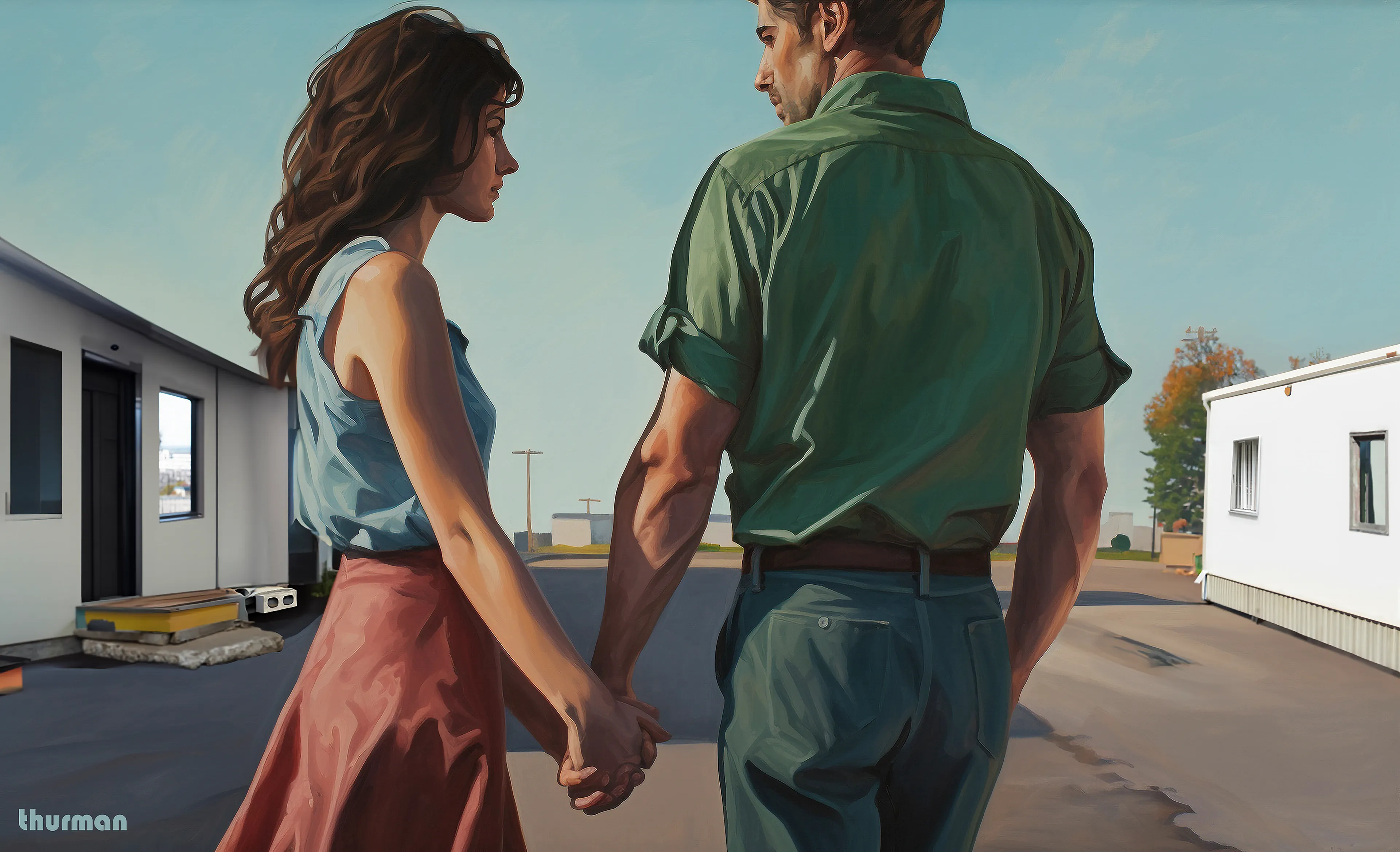 "Come and live with me in a trailer park.  Yeah?  Are you coming?"  
                                                                                              -- Tom Wambsgans

AI /Photoshop /digital painting  
12528 x 7632 pxls, 300 ppi, 17.9 MB