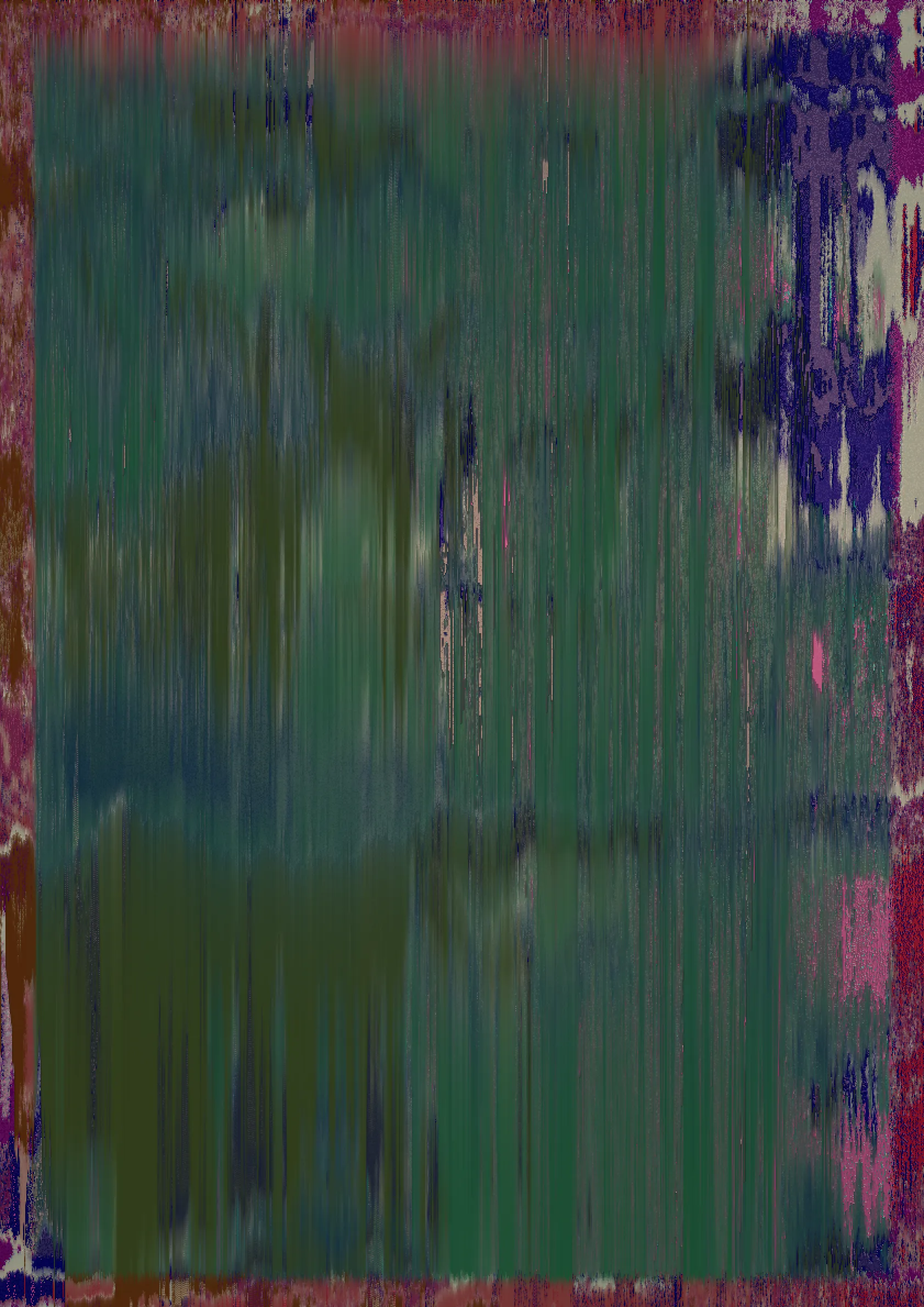 *Sometimes, I wish I could see things as though I had never seen them before.*

**SINE** is a comprehensive exploration of one ostensibly simple function - sinθ: distorted, mangled, modulated, folded, blended and employed in unconventional ways to generate layers of textured formations that are not evidently organic or geometric. When agitated with feedback, the sinusoidal wave exhibits complex characteristics in a narrow-band region of interest between periodic symmetry and randomness. The algorithm persists with a tendency to approach a limit between these states for compelling features and visual tension. Non-sinusoidal embellishments are deliberately avoided for an unadulterated expression of the functions manifestations, highlighting the variety that emerges from its repetitive manipulation.

Beauty of the elementary can be inconspicuous. The outputs represent a discovery and accentuation of what is latent in the ubiquitous. Cracks in weathered walls, the depth of colour in rusted metal, undulations on the surface of rocks, irregularities of splintered wood or the uneven discolouration of an old shirt. Perhaps the yearning to be awed is served by a scrutiny of this trigonometric function, a specimen of the little things that have infinitely complex details, but are seldom appreciated. 

More information: [https://www.shaunaq.com/SINE](https://www.shaunaq.com/SINE)

Dedicated to my friend DR, who sees magnificence in the mundane.