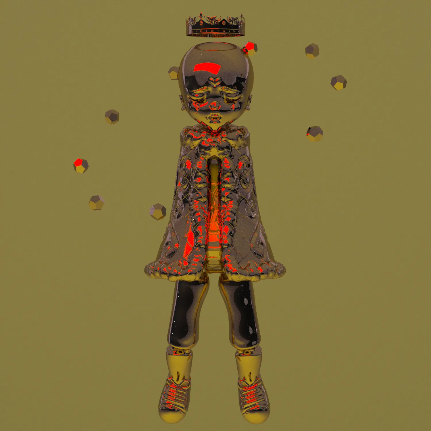 Hannah Rose Stewart (b. 1994), "Puppet State #19", 2021, 3D Model (.FBX, .OBJ, .PNG), Variable Edition of 25