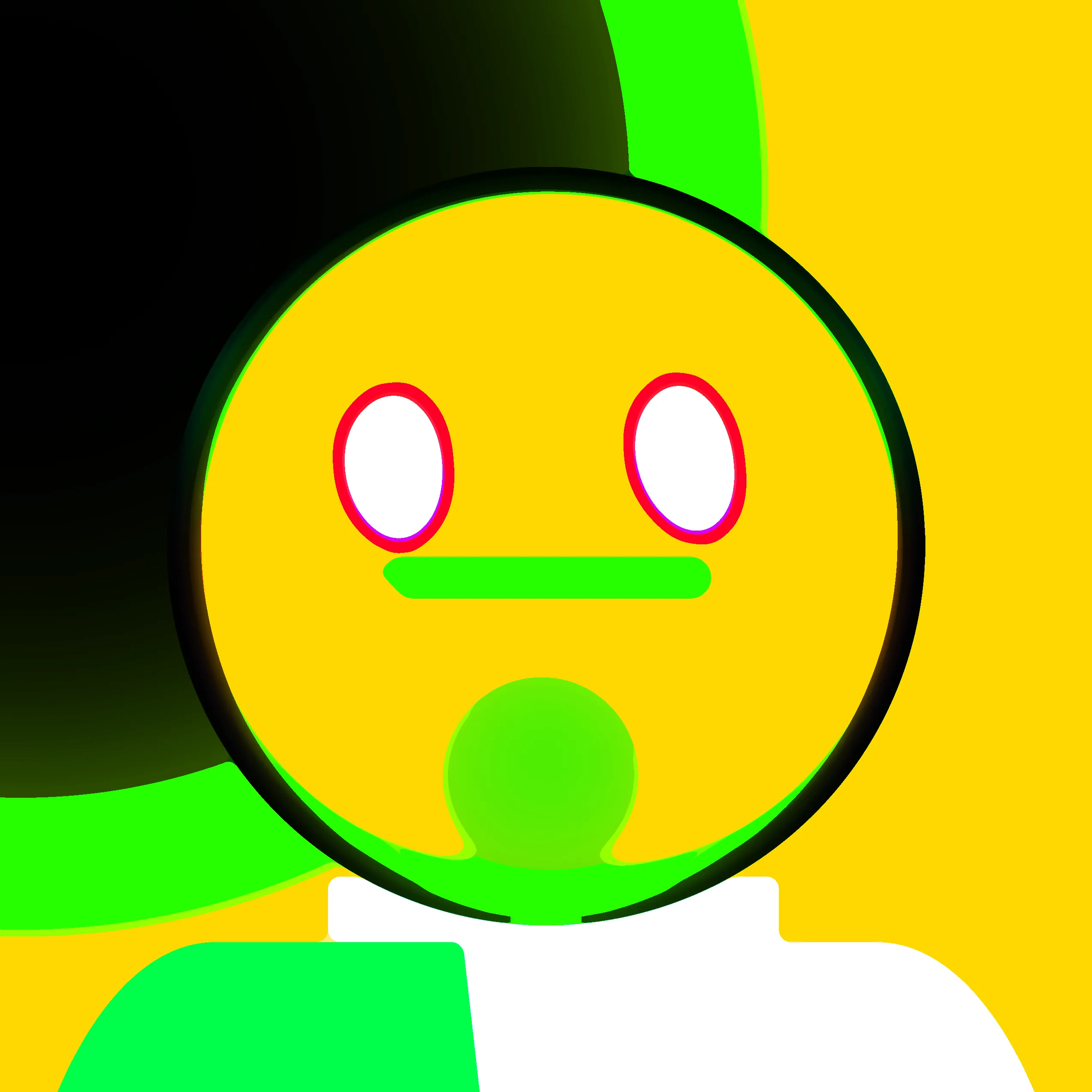 Travess Smalley (b. 1986), "Emoji Script #128", PNG, 2550x2550 pixels, Variable Edition of 500, [Script Created 2021](https://github.com/travess/Emoji-Script/blob/main/Emoji%20Script.js)