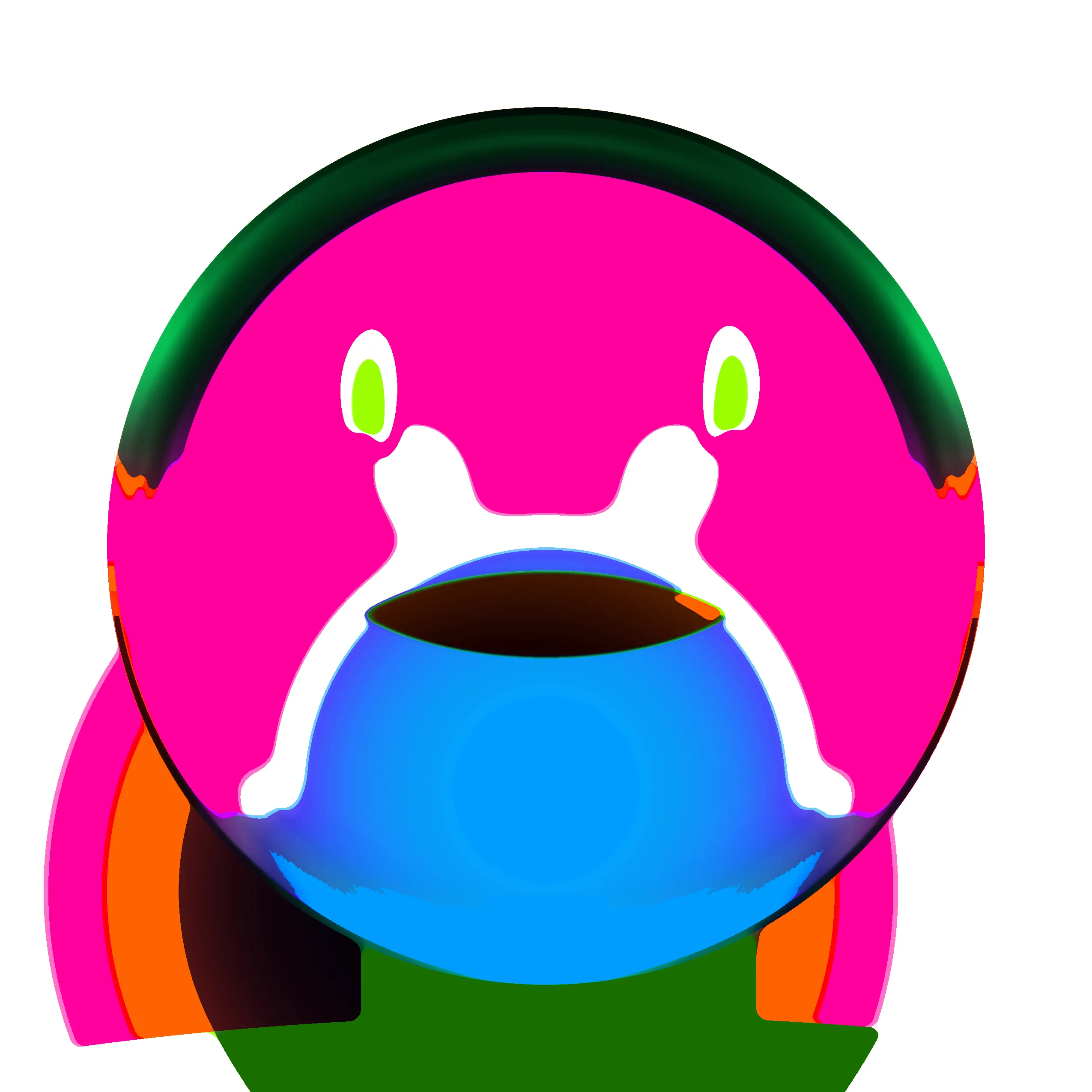 Travess Smalley (b. 1986), "Emoji Script #314", PNG, 2550x2550 pixels, Variable Edition of 500, [Script Created 2021](https://github.com/travess/Emoji-Script/blob/main/Emoji%20Script.js)