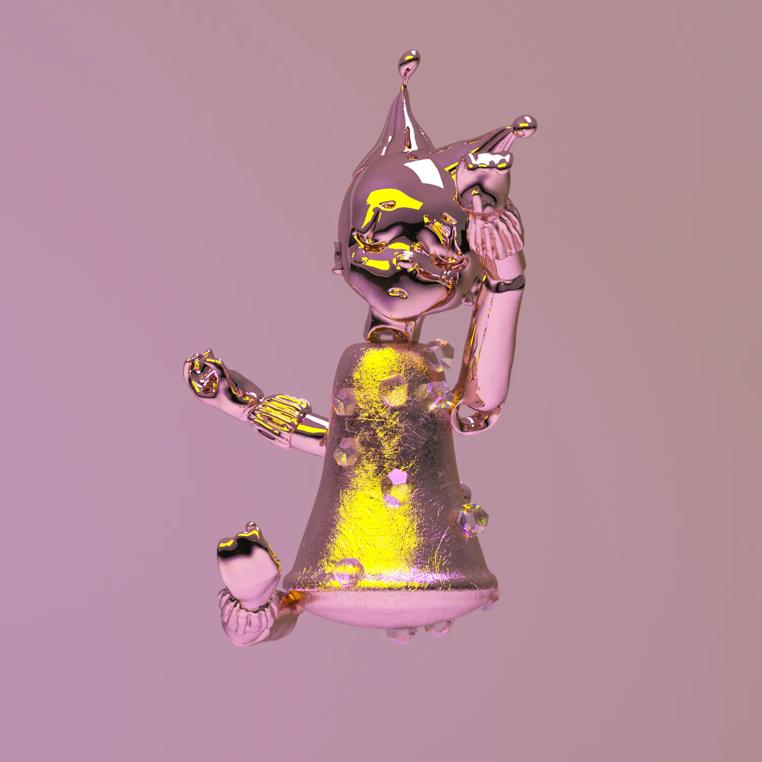 Hannah Rose Stewart (b. 1994), "Puppet State #23", 2021, 3D Model (.FBX, .OBJ, .PNG), Variable Edition of 25