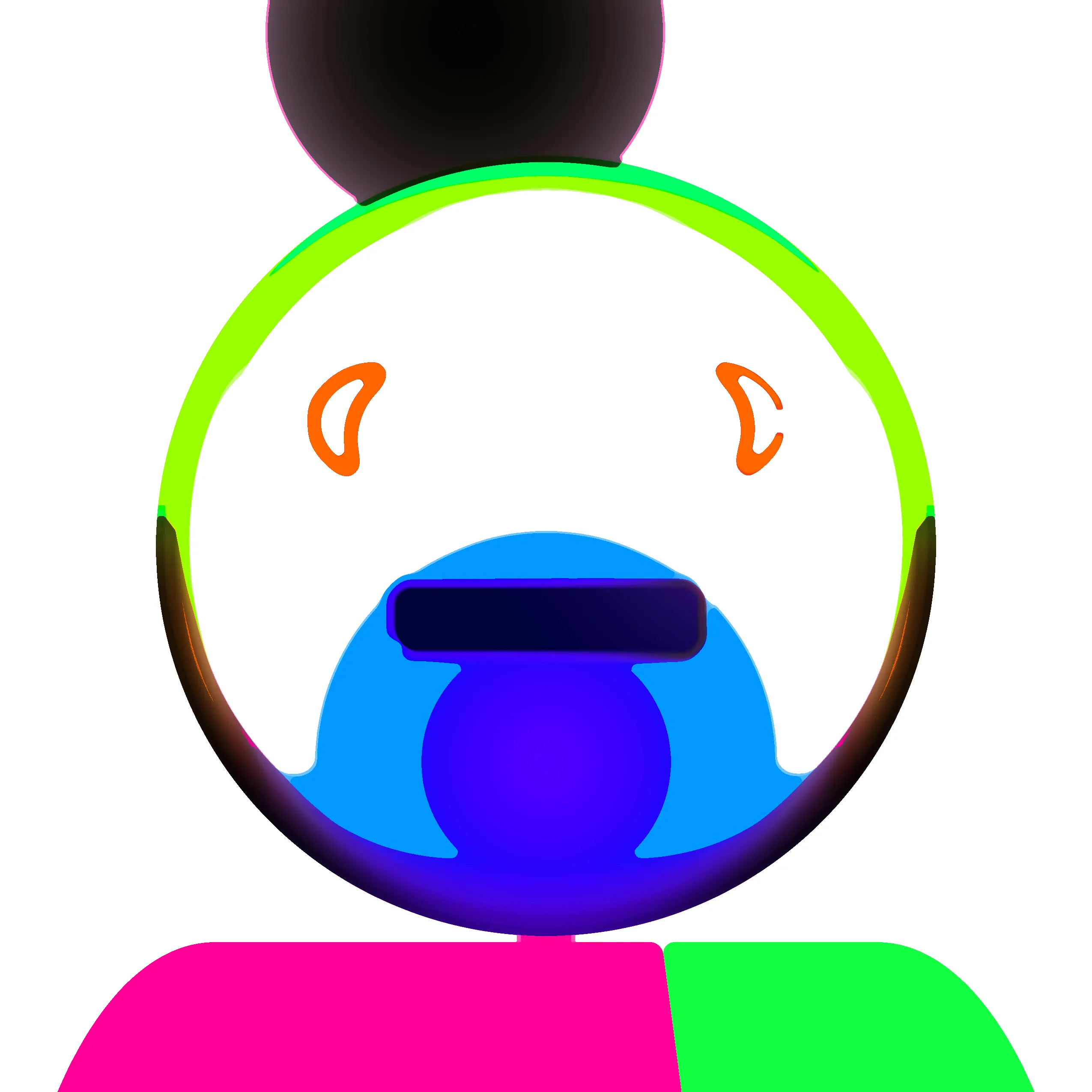 Travess Smalley (b. 1986), "Emoji Script #117", PNG, 2550x2550 pixels, Variable Edition of 500, [Script Created 2021](https://github.com/travess/Emoji-Script/blob/main/Emoji%20Script.js)