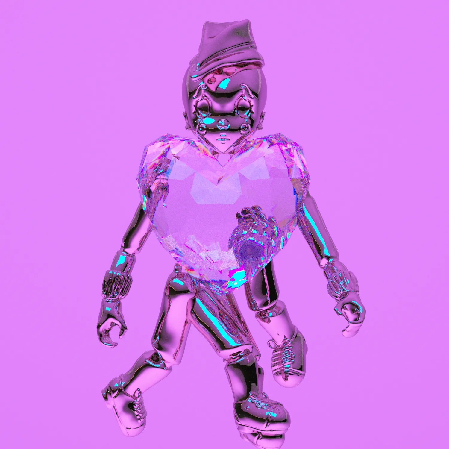 Hannah Rose Stewart (b. 1994), "Puppet State #15", 2021, 3D Model (.FBX, .OBJ, .PNG), Variable Edition of 25