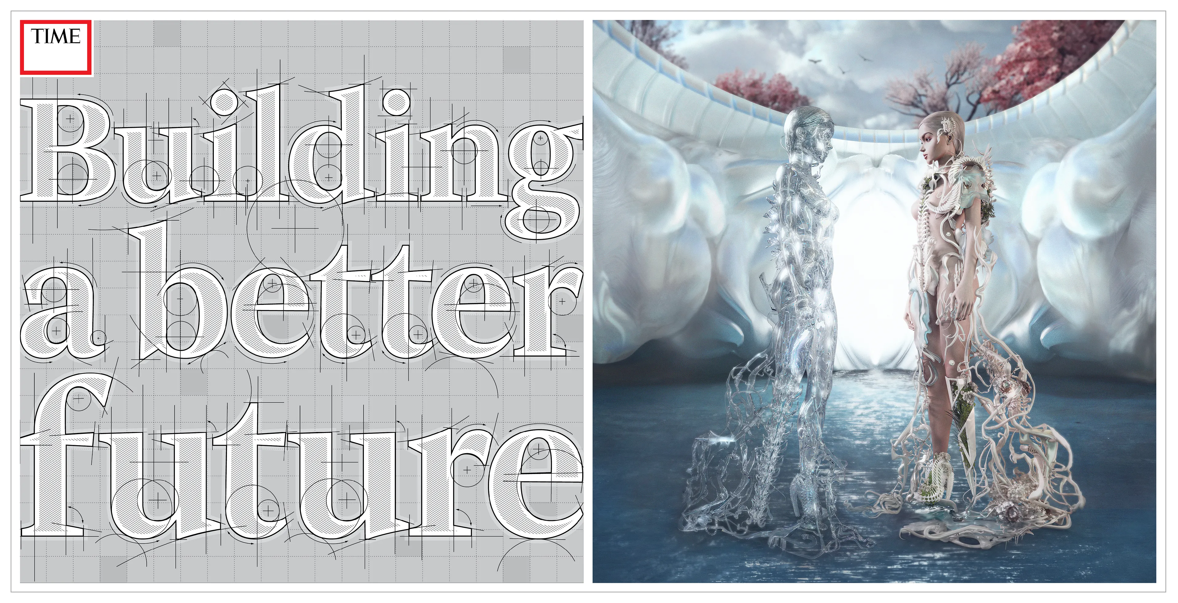 Viktoria Modesta.Enter domain of all creation
A vision of the future bridging wisdom of the past. 
Where strength is immaterial, and force resembles water
In its reflection all serenity yields power. 

Ascension of the feminine divine, awakened 

It runs through you
All forms are one


You are the interface
Your creations serve a purpose
It has begun
 
A speculative futures piece by Viktoria Modesta in a collaborative vision with the world's leading female VFX artists: Katie McIntyre and Nina Hawkins aka Ninocence.  

This scene births VM's virtual identity - an avatar designed by Nina at Lillium Labs - reflecting on their moment of creation and their larger purpose in the metaverse. What can we learn from this visual representation of our split experience? Physical and digital augmentation pushes us further to question the essence of our identity in this increasingly tangible dimension of digital reality. 

Standing in a serene womb-like virtual oasis designed by Katie McIntyre, representing a shift of values that define power, bringing nurture and connection with the body, our planet, and wellbeing into the space of innovation in science and technology. An opportunity to rediscover a different nature of control, affirming the importance of inclusion, a chance to heal and fill the void of women's voice within the leadership landscape. 

Can the introduction of the feminist lens to futurism evolve a less destructive path of creation and evolve the language of design with an intention of symbiosis?  
 
Viktoria has spent a lifetime researching the boundaries of human identity, reimagining the physical body while trying to understand the connection of this other 'self' - the emotional body, the spiritual body, the virtual body - all of whom form a larger construct of what becoming Future Human is.  
 
Digital fashion and prosthetics by Katie McIntyre, Ica & Kostika, and Anouk Wipprecht.