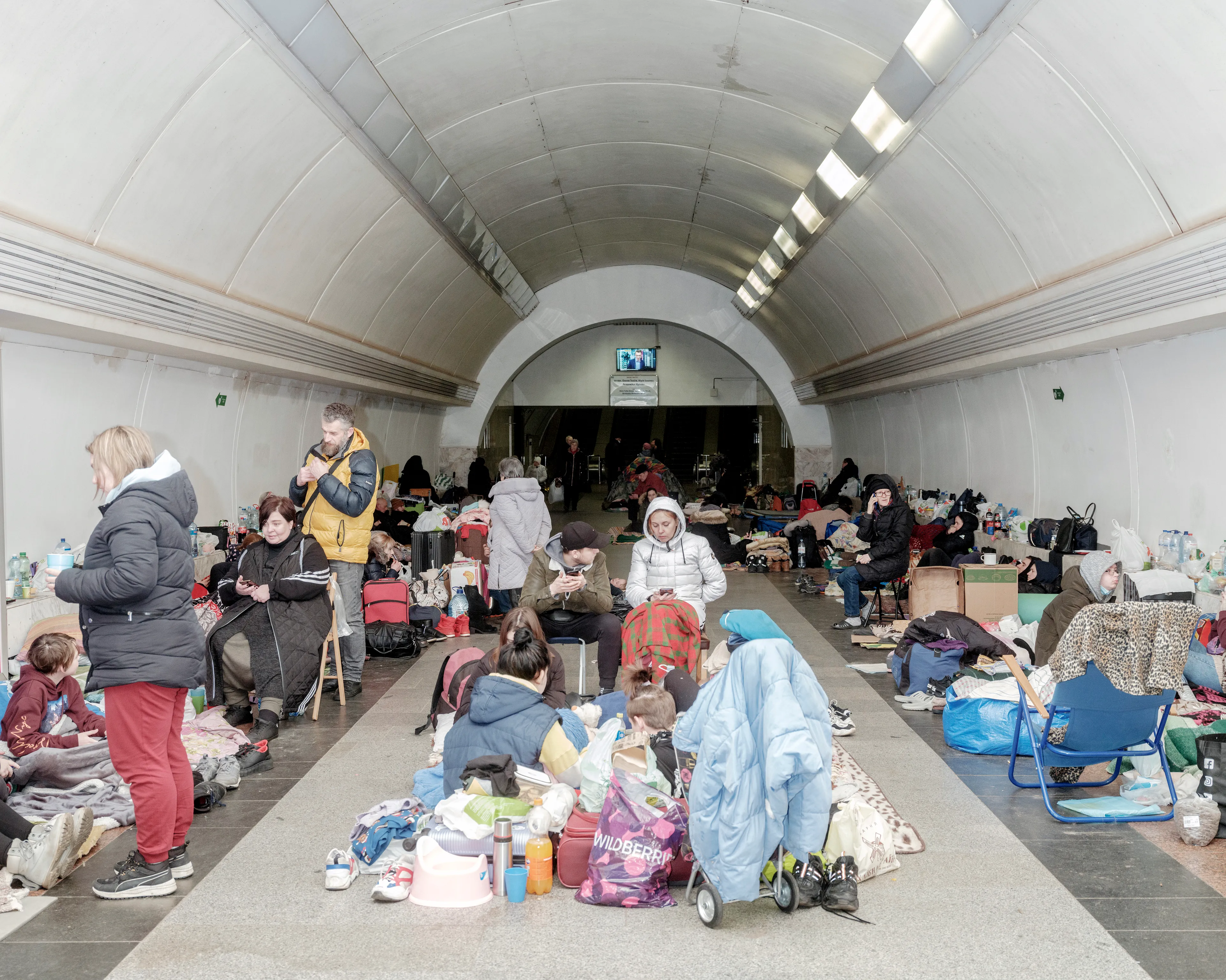 Entire families find shelter from Russian artillery fire inside the tunnel of a metro station.

Lorenzo Meloni

1/1
_

In an effort to support reporters covering breaking news and conflict zones independently and without the support of the media outlets, Obscura facilitates this Emergency Reporting Commission launching the first edition with Lorenzo Meloni from Magnum Photos reporting from Ukraine.

Using the power of NFTs to document historical moments unfolding in real time, this is an opportunity to directly fund independent professionals that are committed to reporting from the field and stay connected to a supporting audience.

100% of the proceeds of the Emergency Reporting Commission are distributed amongst selected active photographers on the ground to support their efforts to document during moments of conflict.