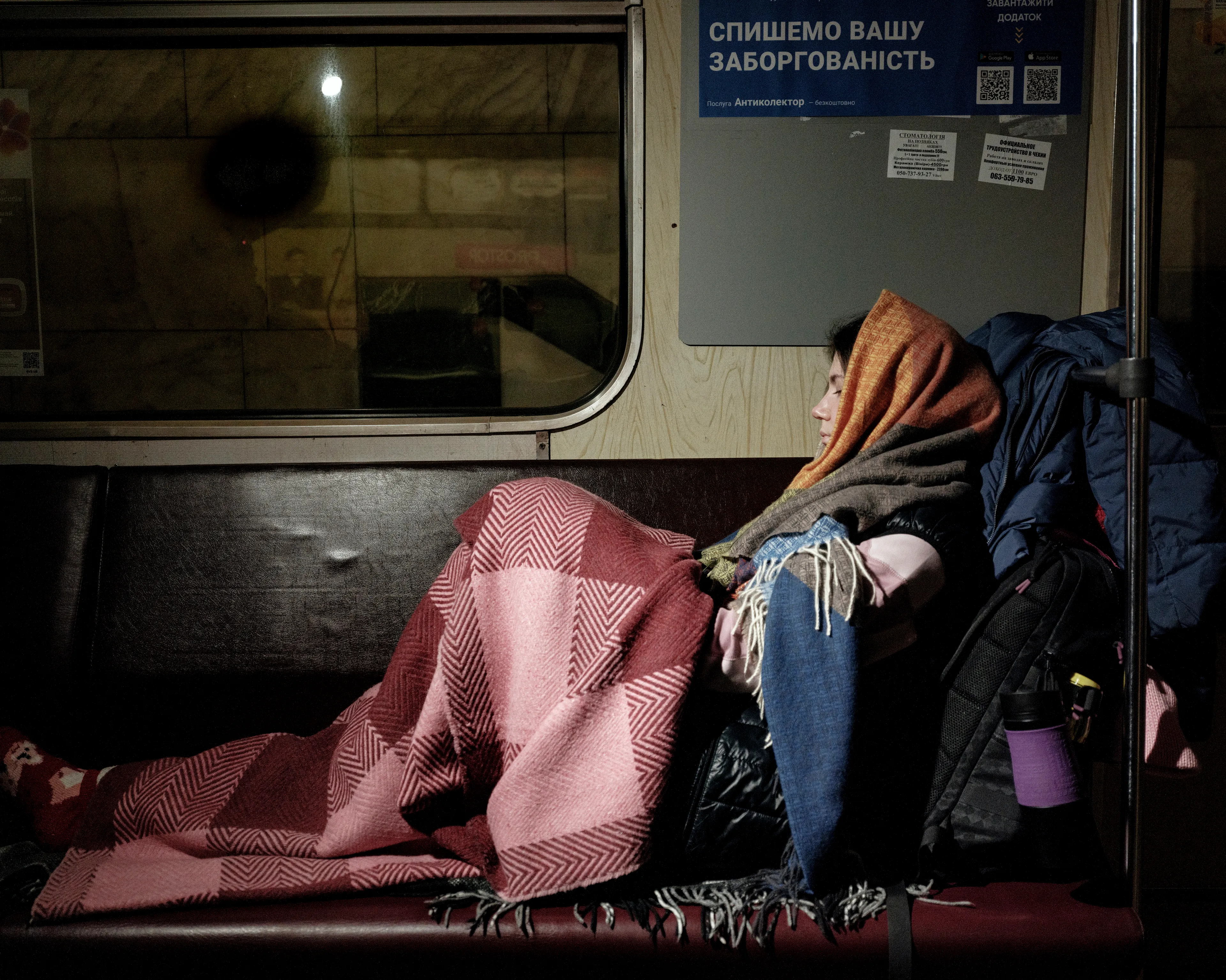 Oksana, a young girl, has moved to live in this metro carriage parked underground to protect herself from the artillery fire of the Russian army.

Lorenzo Meloni

1/1
_

In an effort to support reporters covering breaking news and conflict zones independently and without the support of the media outlets, Obscura facilitates this Emergency Reporting Commission launching the first edition with Lorenzo Meloni from Magnum Photos reporting from Ukraine.

Using the power of NFTs to document historical moments unfolding in real time, this is an opportunity to directly fund independent professionals that are committed to reporting from the field and stay connected to a supporting audience.

100% of the proceeds of the Emergency Reporting Commission are distributed amongst selected active photographers on the ground to support their efforts to document during moments of conflict.