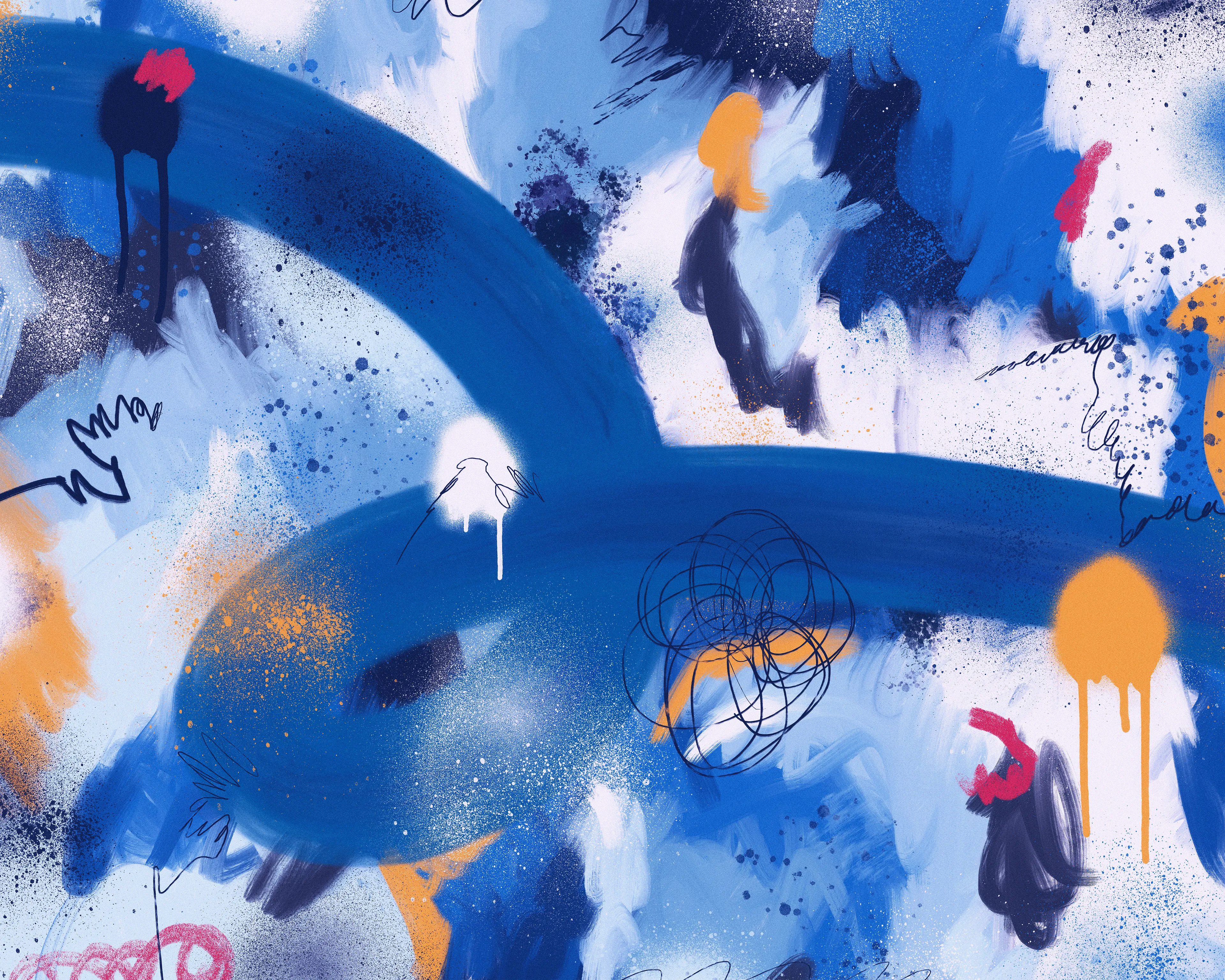 Part of a series of seven digital canvases exploring scale and movement.

Medium  
Digital oil, charcoal, and water-based spray paints

Dimensions  
6000px  x  4800px

Resolution  
300DPI