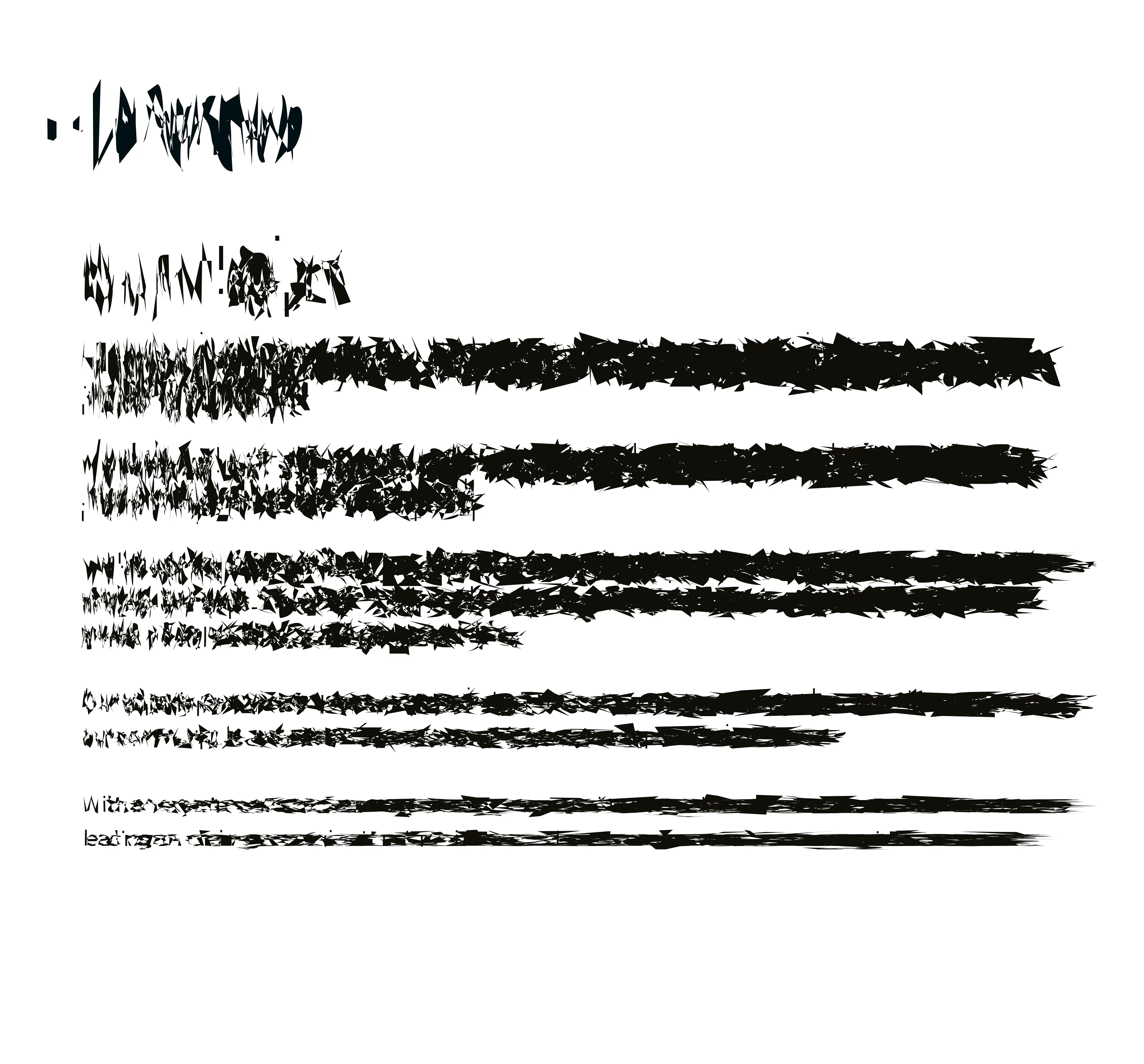 The mission statement of digital generative art institution Le Random, infected with and glitched by the PostScript programming language code of PostScript Viruses from 1993. PostScript Viruses’ aesthetics are an early example of Glitch Art, intentionally contrasting with the smooth structures of graphic design and typesetting. Rather than editing the target file manually, its code infects the printer or printing press that the file and those after it are rendered on and changes the meaning of the programming language that those files are expressed in. The artist described PostScript Viruses as “an exercise in aesthetic intervention in networked society”, but did not release it into the wild for ethical reasons. Its existence nonetheless demonstrated that the era’s all-pervasive print media was not safe from media jamming tactics even at its point of production. In doing so it affirms the critical power of art and of digital art in particular.

Verisart Certified: https://verisart.com/works/bf7095b9-6032-4a7f-99d0-940e0054a958