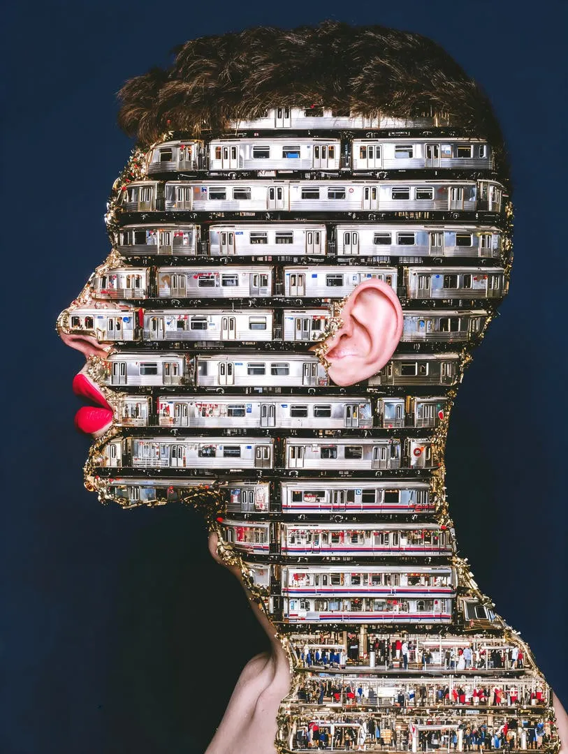 A portrait of endurance, where bodies are compressed into systems larger than themselves.