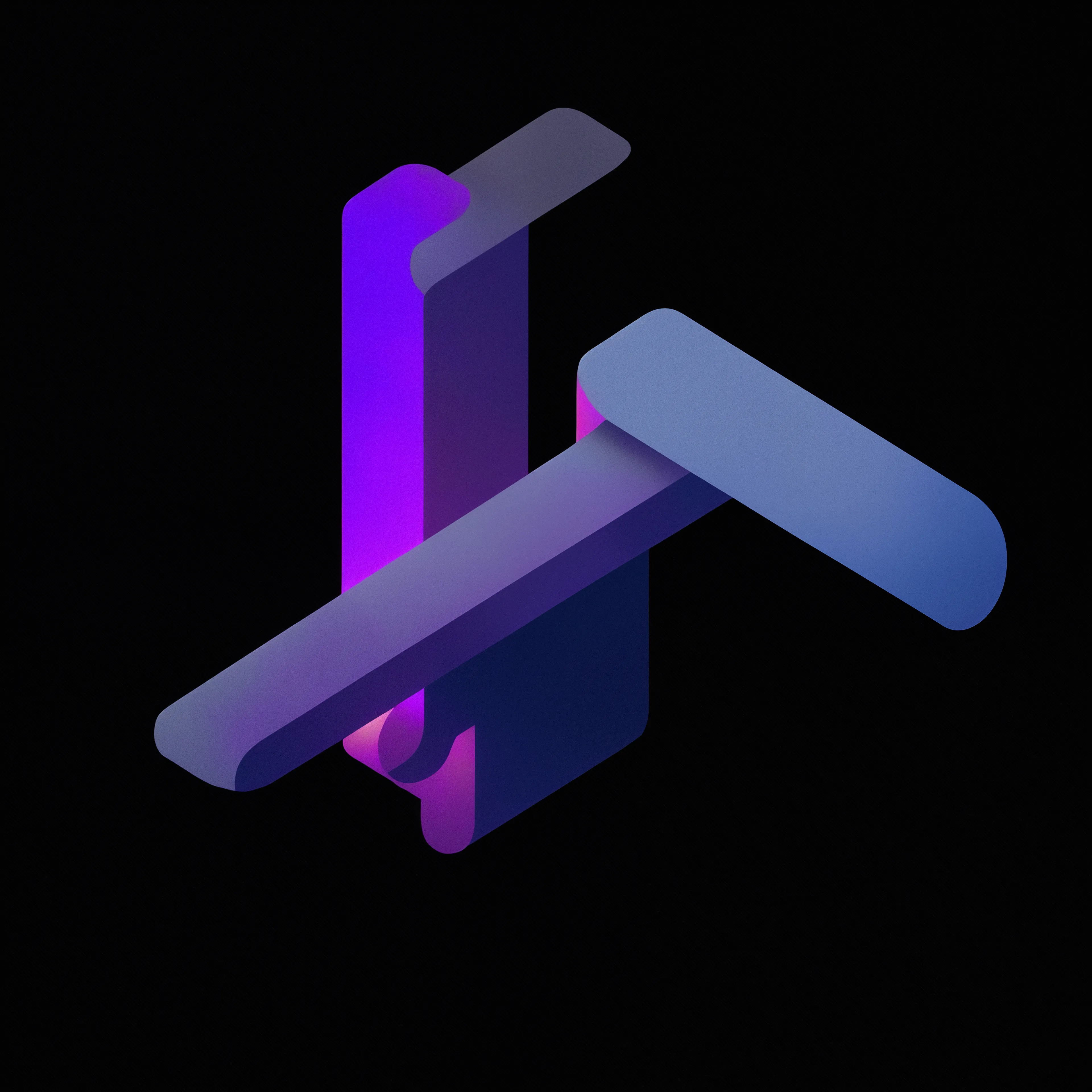 Materia Mania is a collection of abstract, AI generated forms set against a solid black background. The goal of this project was to highlight the emergent and chaotic nature of diffusion models by reinforcing their tendency to create artifacting shapes and textures.