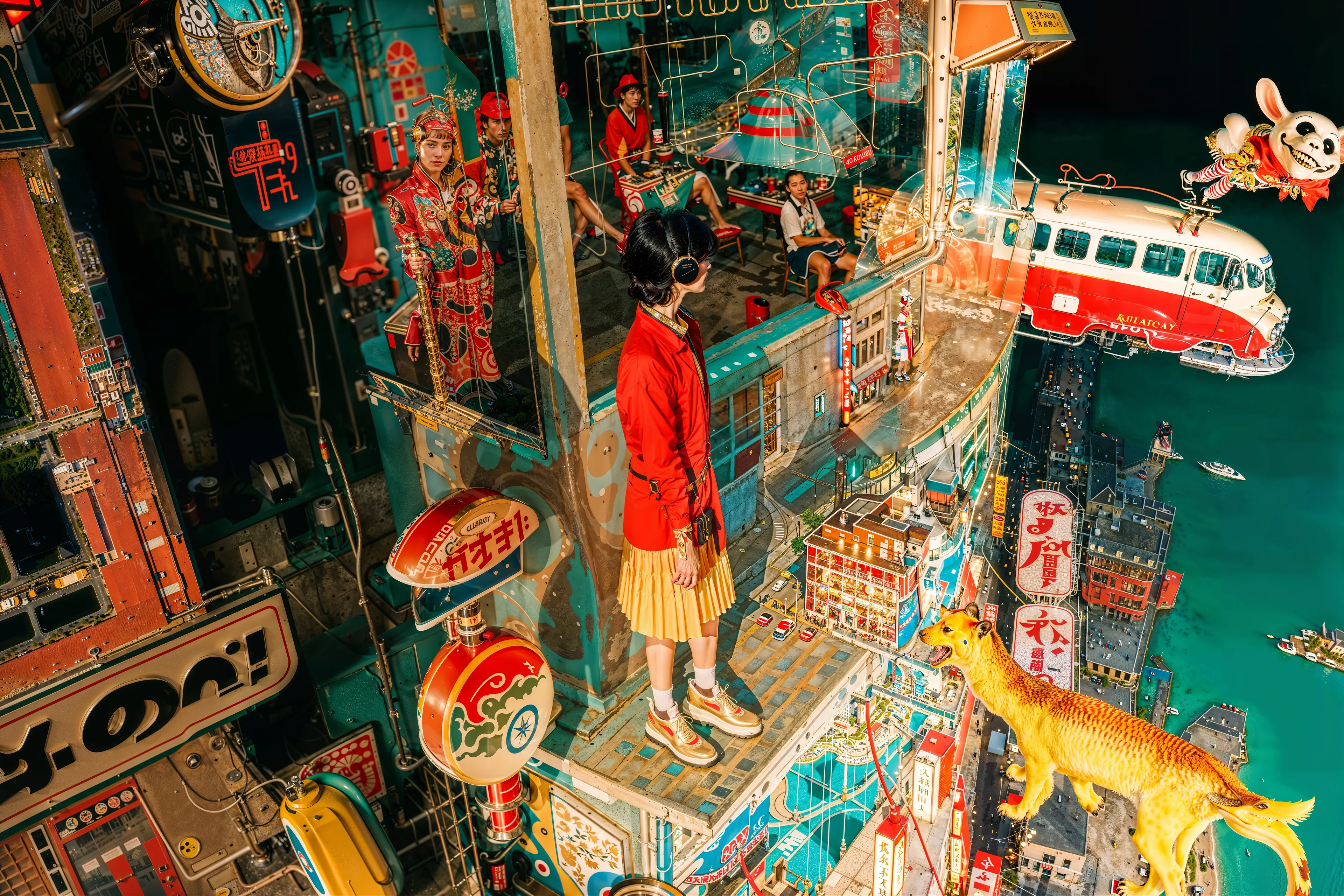 'New Realities' is an expansive 300 piece exploration of the emerging era where AI empowers us to shape our world according to our imaginations, dreams, and desires.

It delves into diverse realms of limitless possibilities that could be born from the interplay of our deepest visions and our collective visual history contained within the latent space of AI.