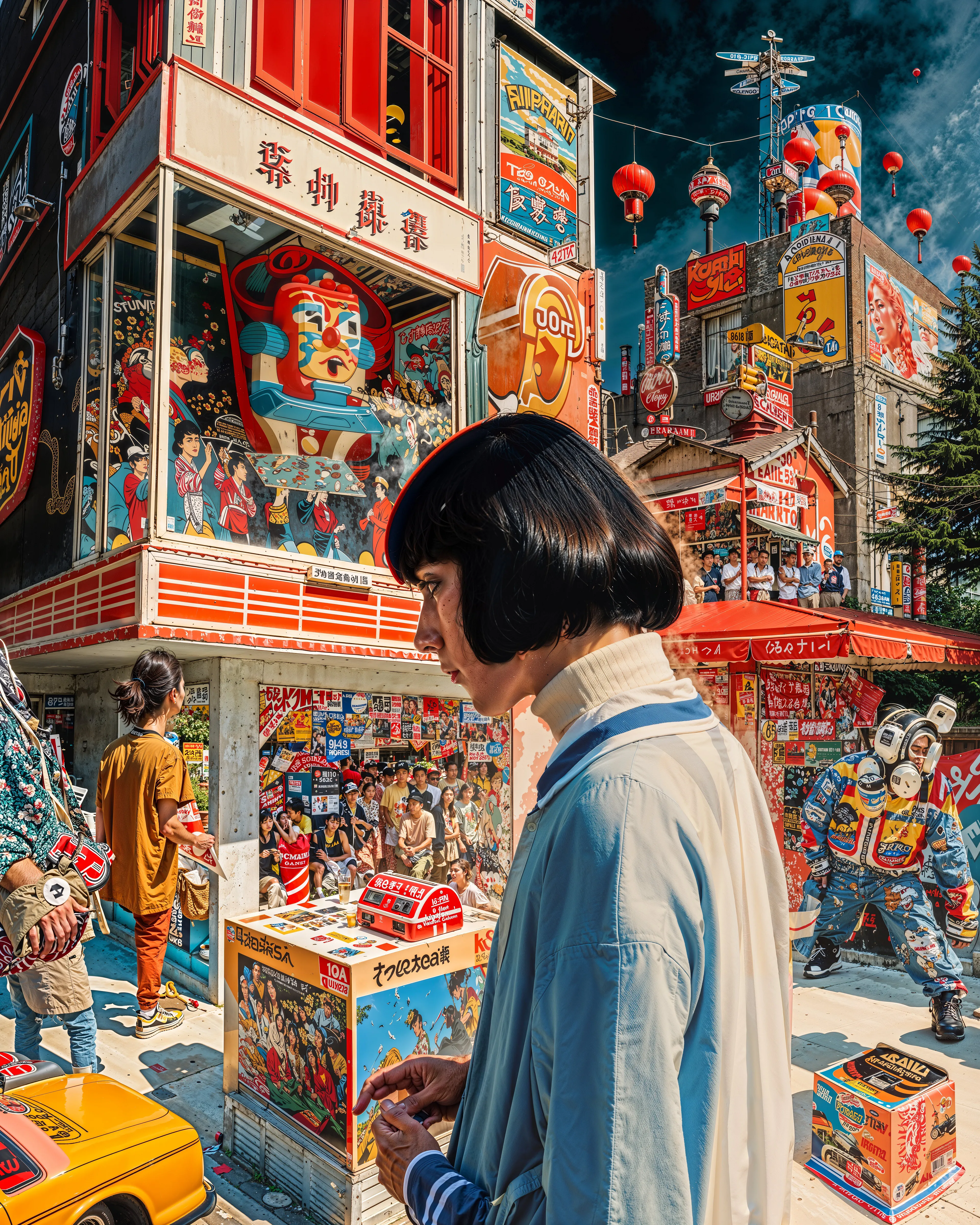 'New Realities' is an expansive 300 piece exploration of the emerging era where AI empowers us to shape our world according to our imaginations, dreams, and desires.

It delves into diverse realms of limitless possibilities that could be born from the interplay of our deepest visions and our collective visual history contained within the latent space of AI.