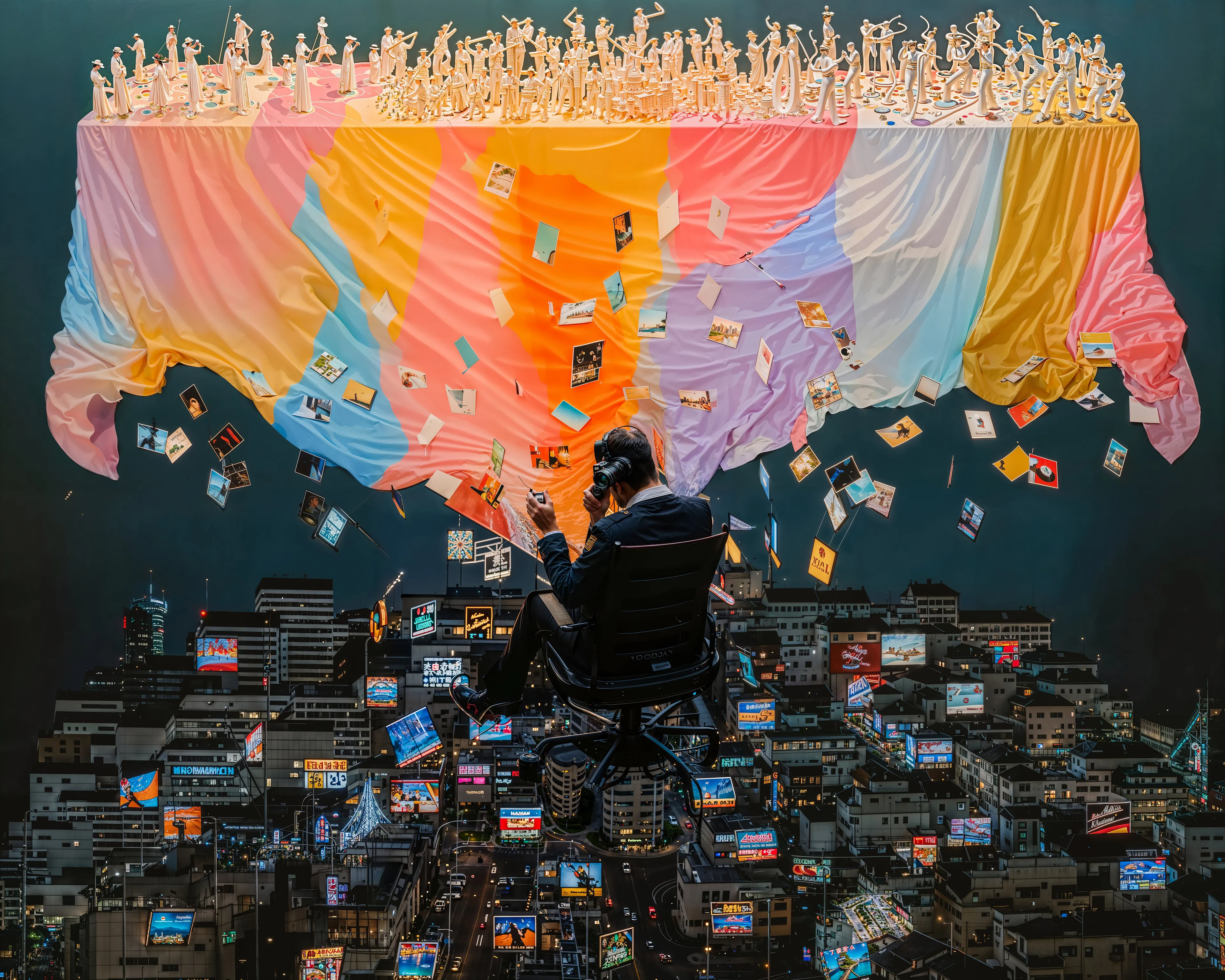 'New Realities' is an expansive 300 piece exploration of the emerging era where AI empowers us to shape our world according to our imaginations, dreams, and desires.

It delves into diverse realms of limitless possibilities that could be born from the interplay of our deepest visions and our collective visual history contained within the latent space of AI.