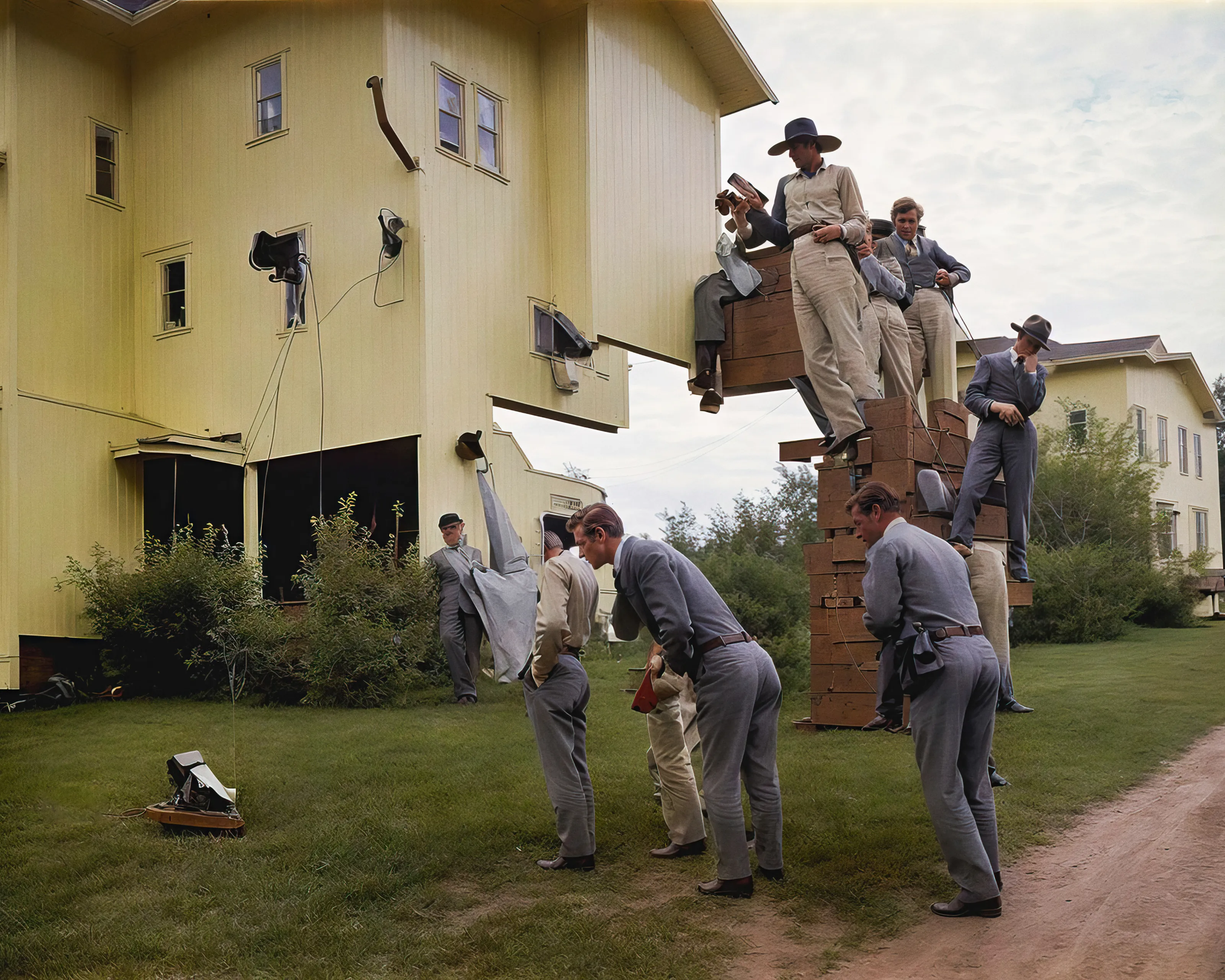 Life In West America is a post-photography project investigating America: the land as a concept, as an ideal, and the stories of the people inhabiting the space. The collection combines the visual language of traditional photography with the limitless artifice of AI, capturing a moment in time and in generative technology. Each of the pieces is generated using custom-trained models specific to this project.