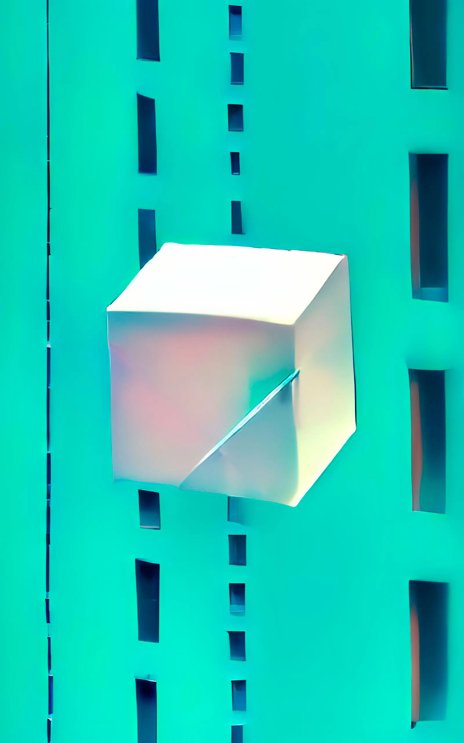 SIGHTS is a collection of 500 unique artworks. A generated visual tour of a machine uncovering a diverse universe of shapes and colors.