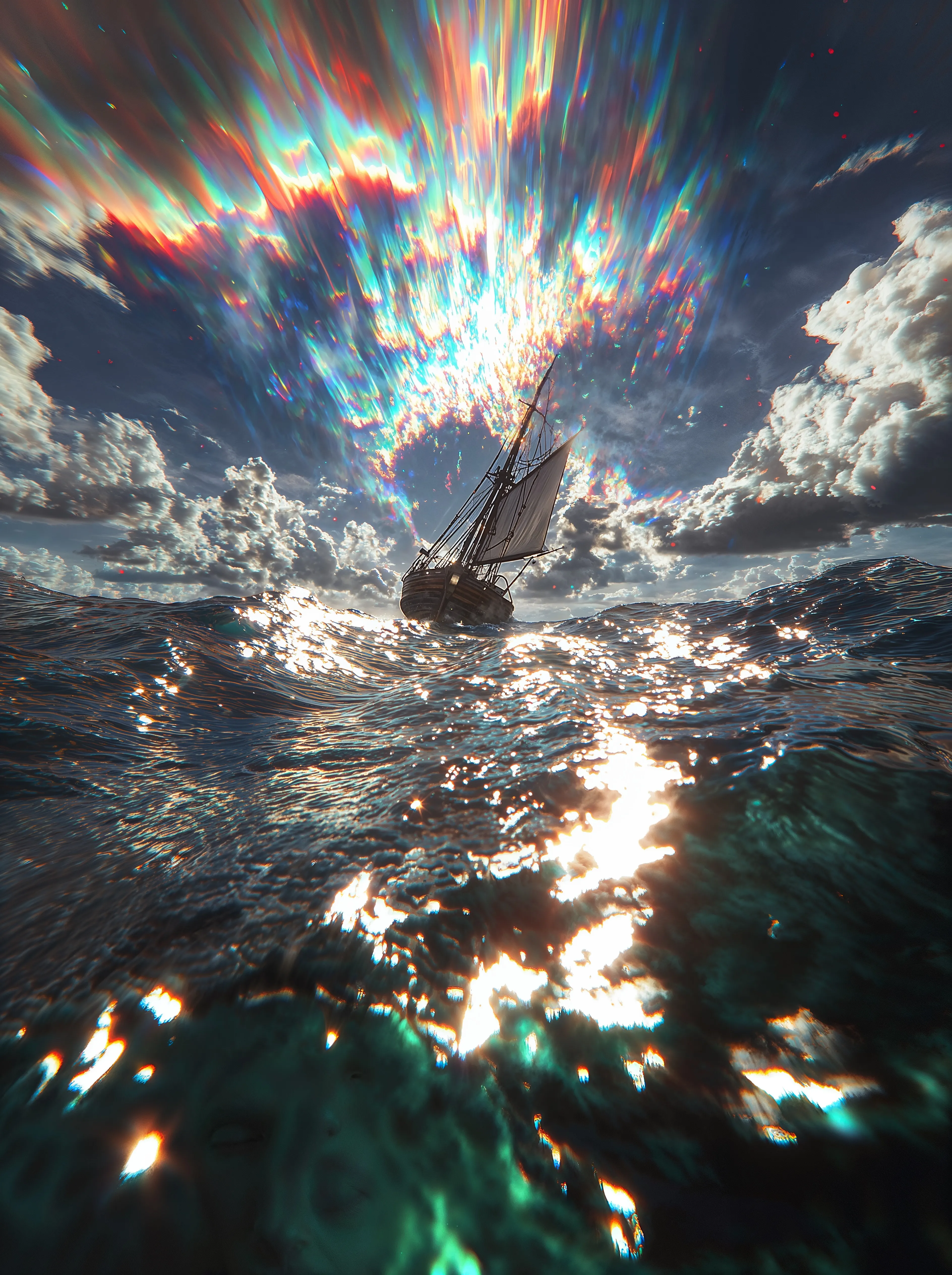 'New Lands' - a mesmerizing NFT collection by Miboso. This collection transports viewers beyond ordinary horizons into a world defined by cosmic wonder, thrilling adventure, and profound mystery. Each of the 300 meticulously crafted pieces is an invitation to sail uncharted waters, illuminated by celestial phenomena and epic storytelling.

Every image captures a unique moment, ranging from tranquil expeditions beneath surreal cosmic vistas to heart-pounding confrontations with elemental forces. Whether you are drawn to tranquil beauty or intense drama, this collection offers an emotional resonance that explores the human spirit’s enduring quest for freedom and discovery.

Priced at an accessible 0.05 ETH per artwork, each NFT stands as both a striking visual masterpiece and a timeless digital asset. The limited collection size ensures exclusivity and collectible appeal, fostering a community of explorers united by imagination, curiosity, and passion.

Embrace your inner voyager—collect, trade, and journey with us through the limitless expanse of the Ethereal Sea. Let's set sail for new lands.