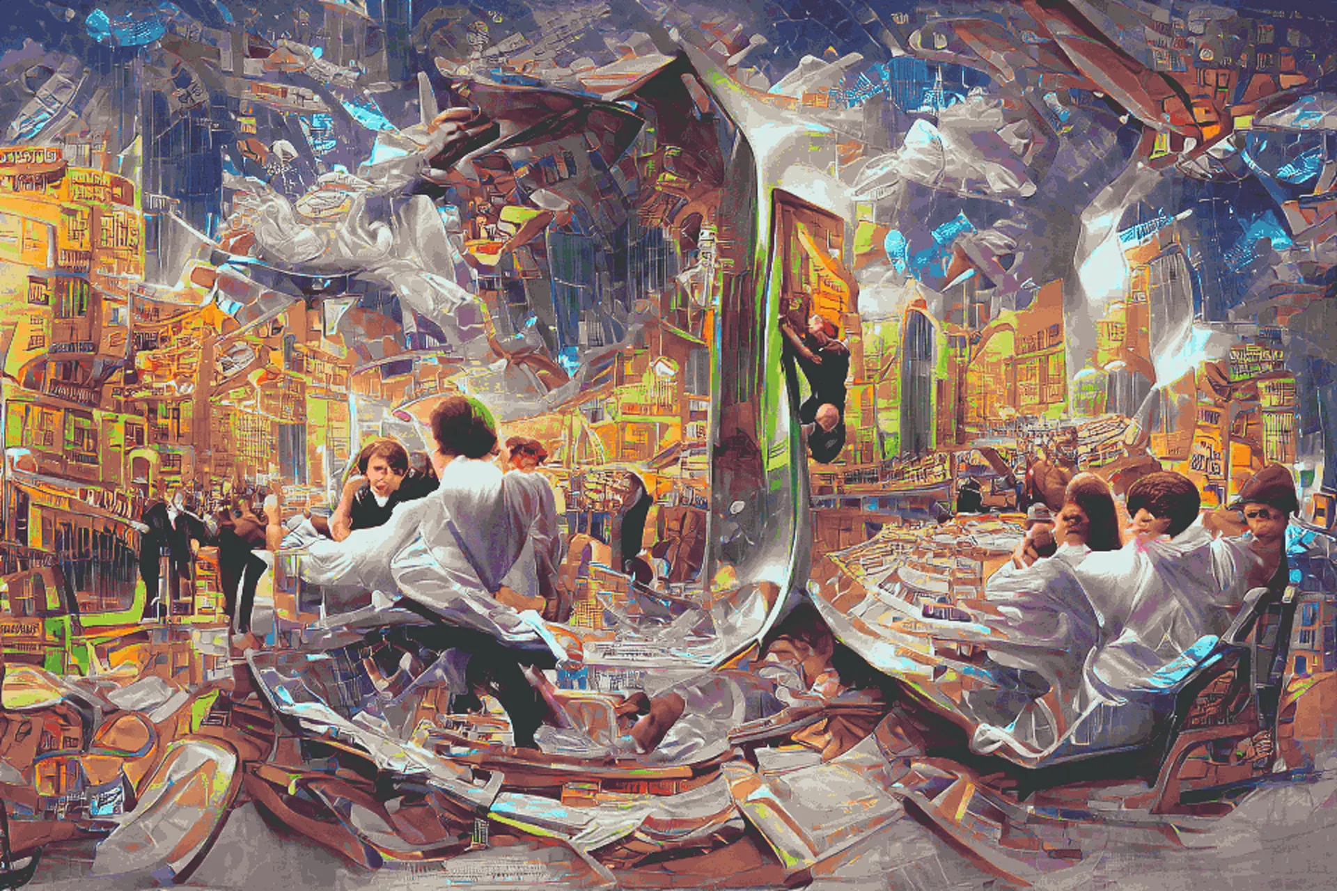 DreamScapes is an attempt to recreate the fantastical dreamworlds we all experience every night through the lens of AI. By combining the power of language interpretation and visual perception using a highly customized VQGAN+CLIP pipeline, the pieces in this collection each evoke their own unique dreamworld that should be experienced rather than understood.