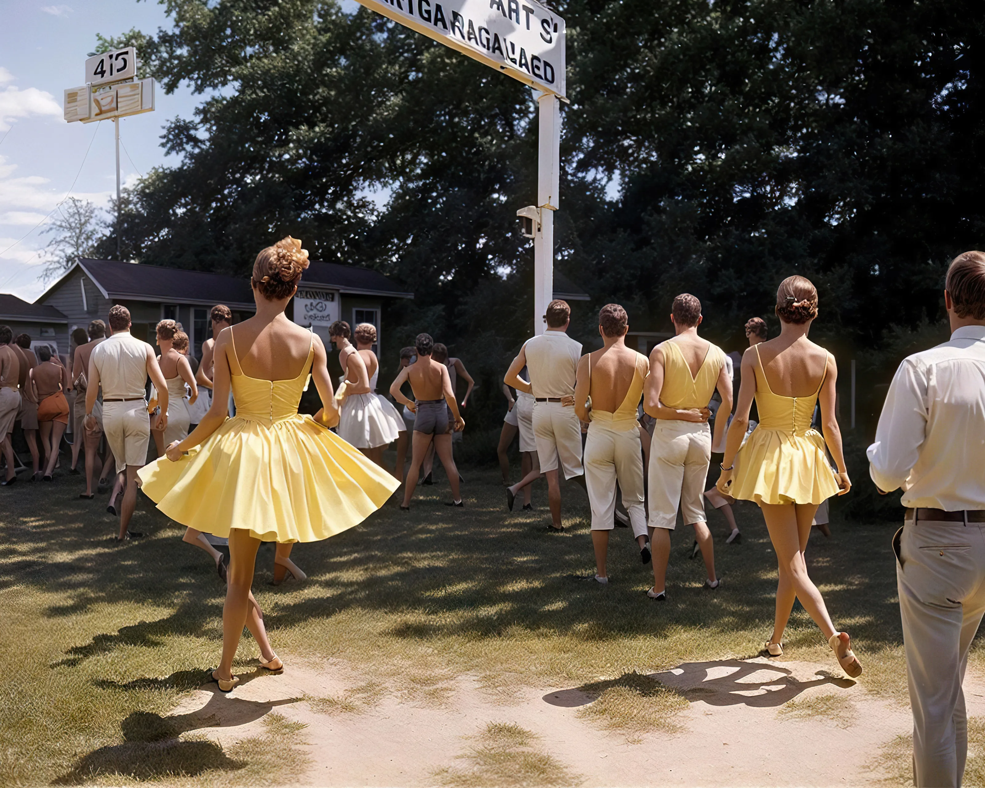 Life In West America is a post-photography project investigating America: the land as a concept, as an ideal, and the stories of the people inhabiting the space. The collection combines the visual language of traditional photography with the limitless artifice of AI, capturing a moment in time and in generative technology. Each of the pieces is generated using custom-trained models specific to this project.