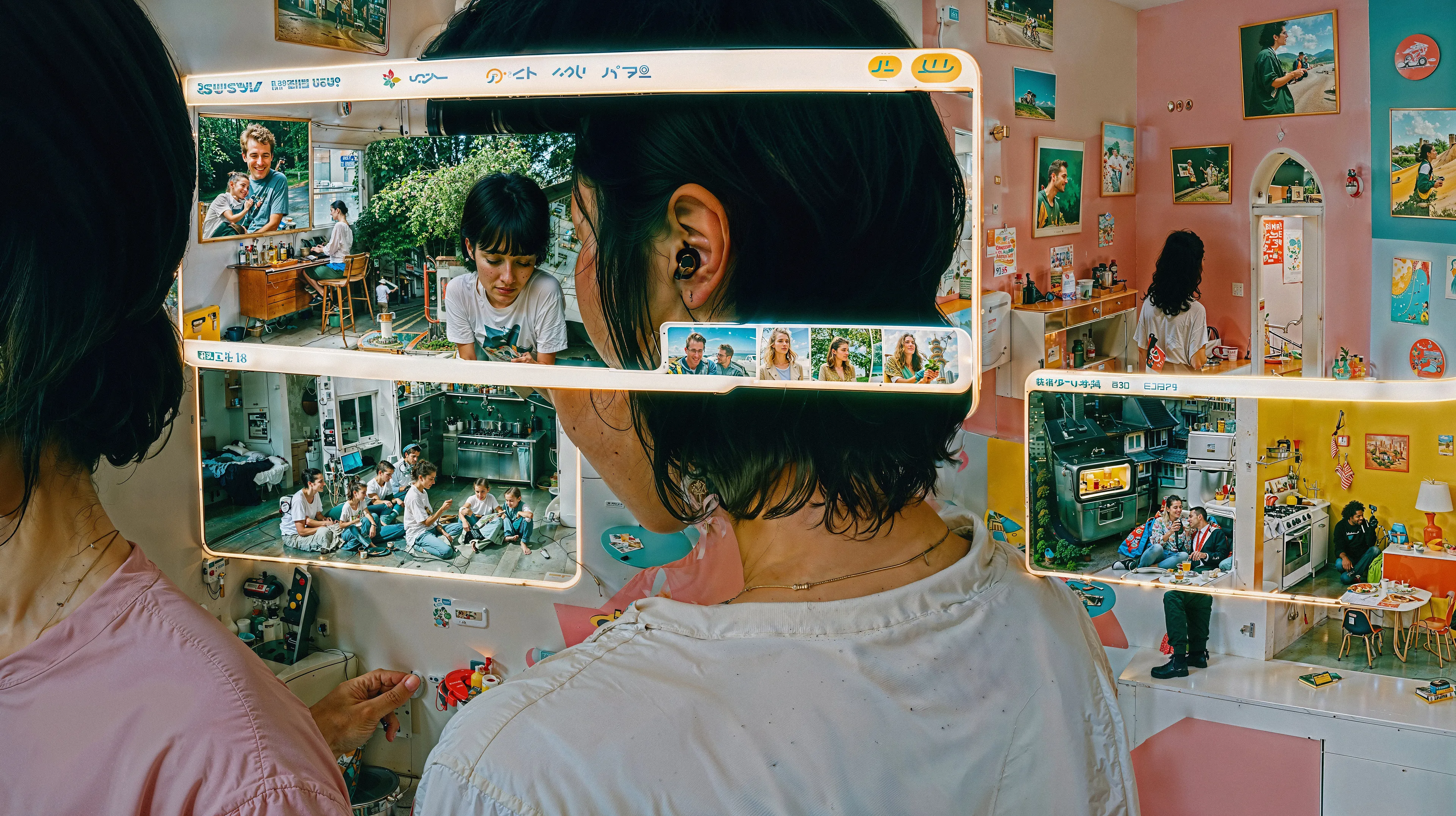 'New Realities' is an expansive 300 piece exploration of the emerging era where AI empowers us to shape our world according to our imaginations, dreams, and desires.

It delves into diverse realms of limitless possibilities that could be born from the interplay of our deepest visions and our collective visual history contained within the latent space of AI.